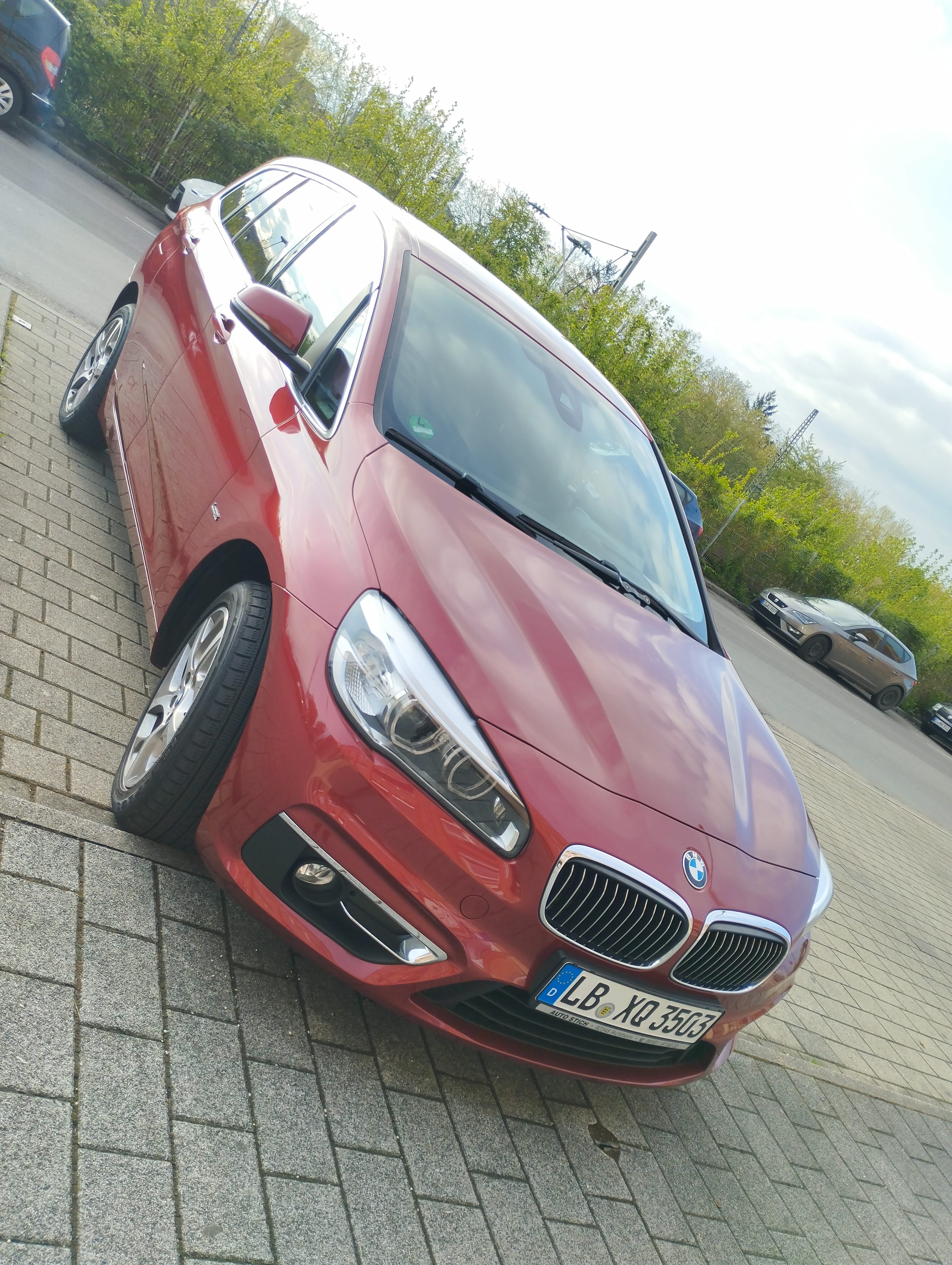 BMW 2er Gran Tourer 218i, 2015, Super 95, 7 Sitze