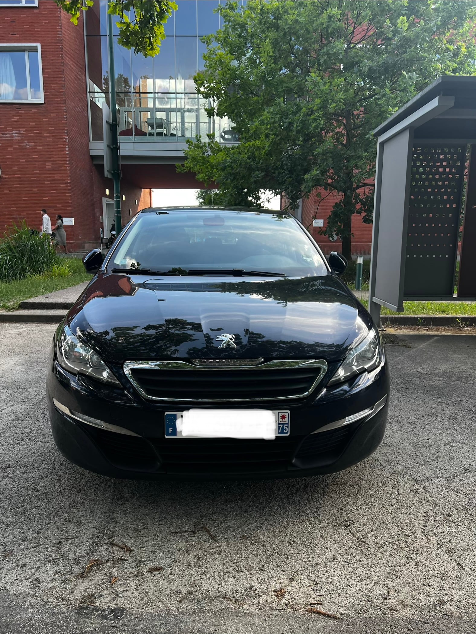 Peugeot 308 with Baby seat