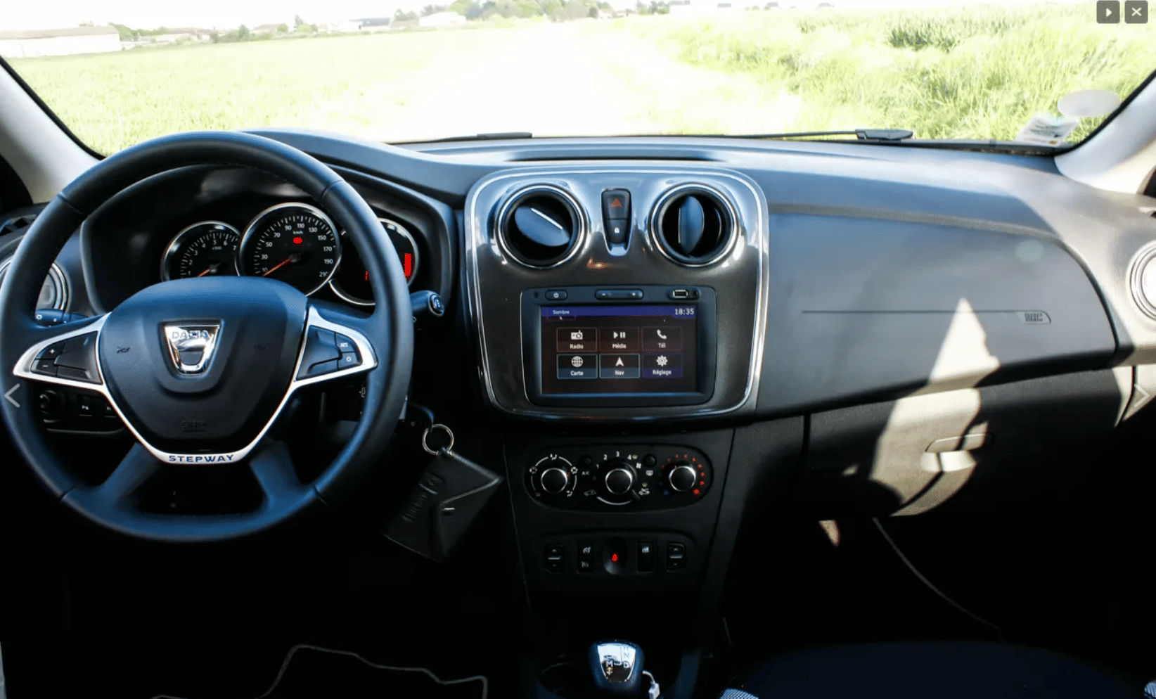 Dacia Sandero Stepway avec GPS