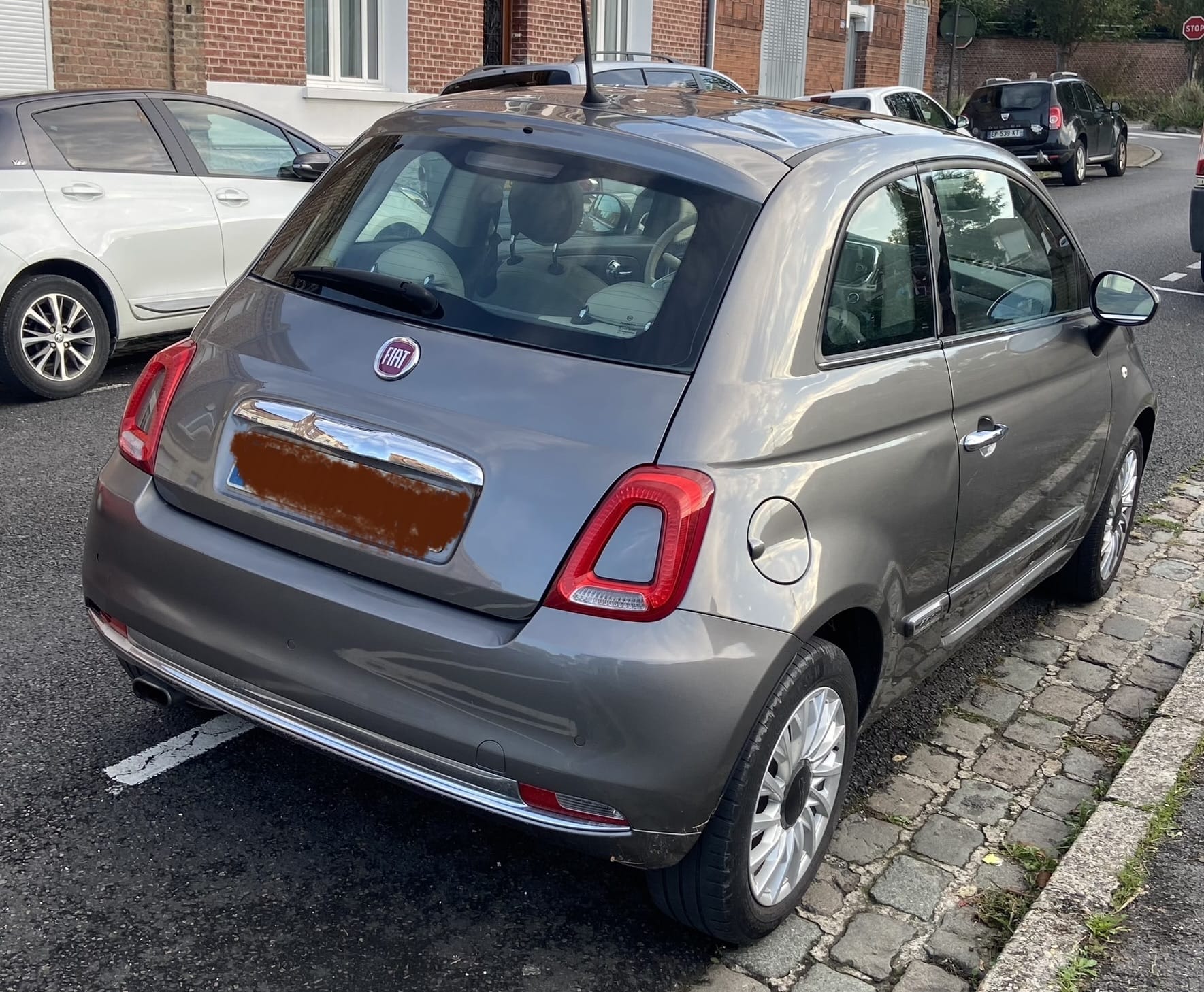 Fiat 500 avec GPS