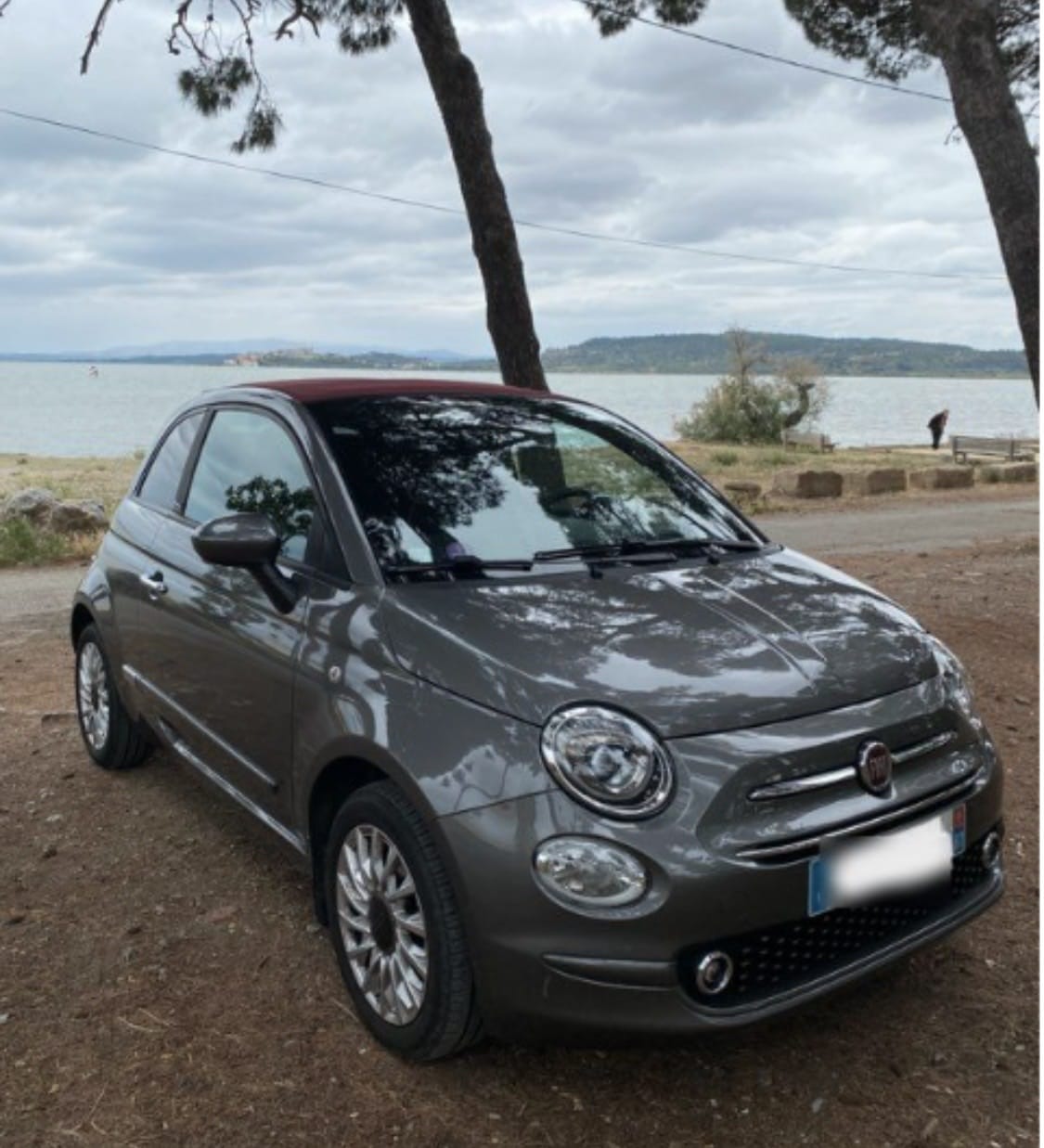 Fiat 500 C avec Climatisation