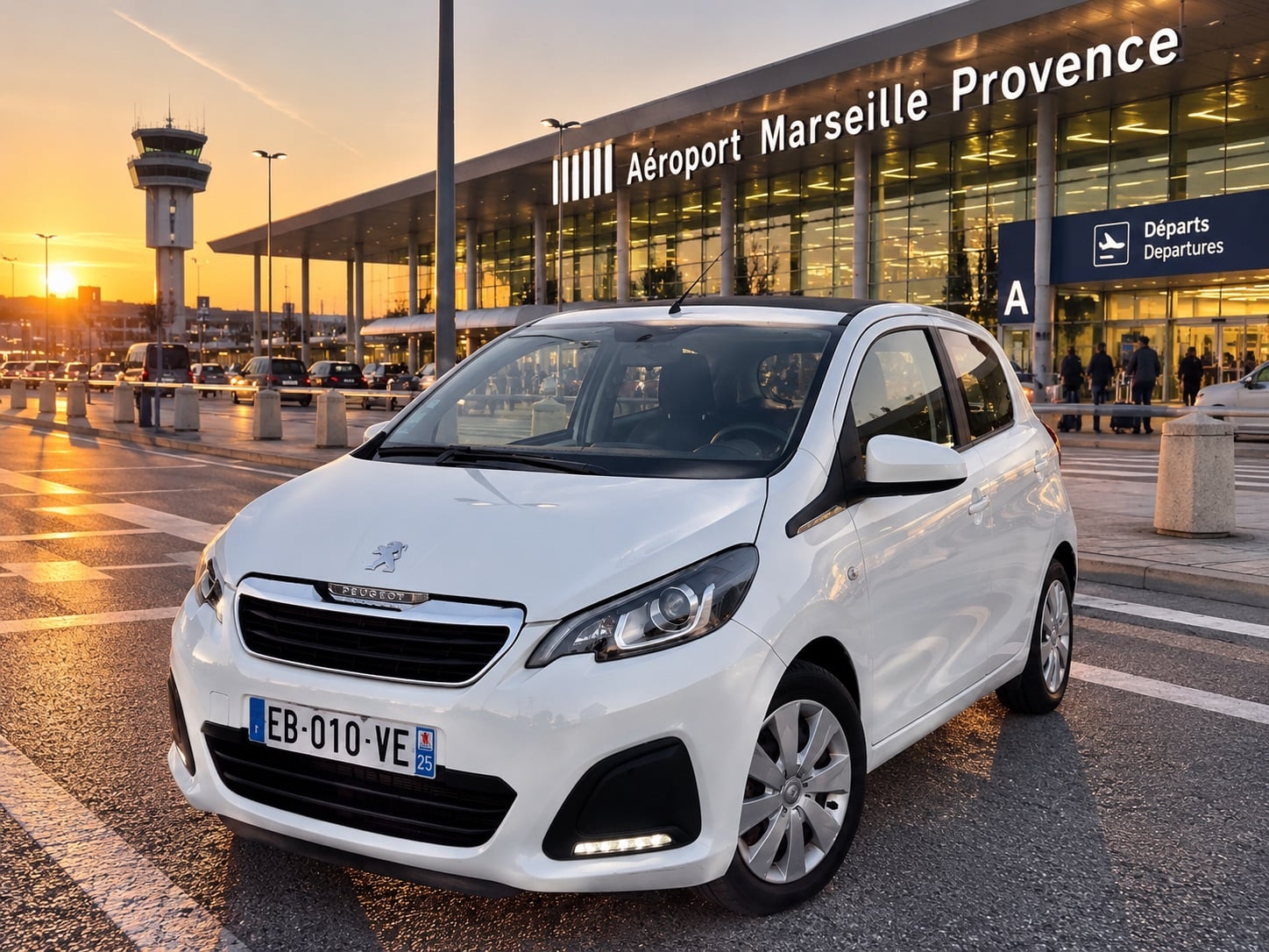 Peugeot 108 Aéroport + toit ouvrant, 2016, Essence 95