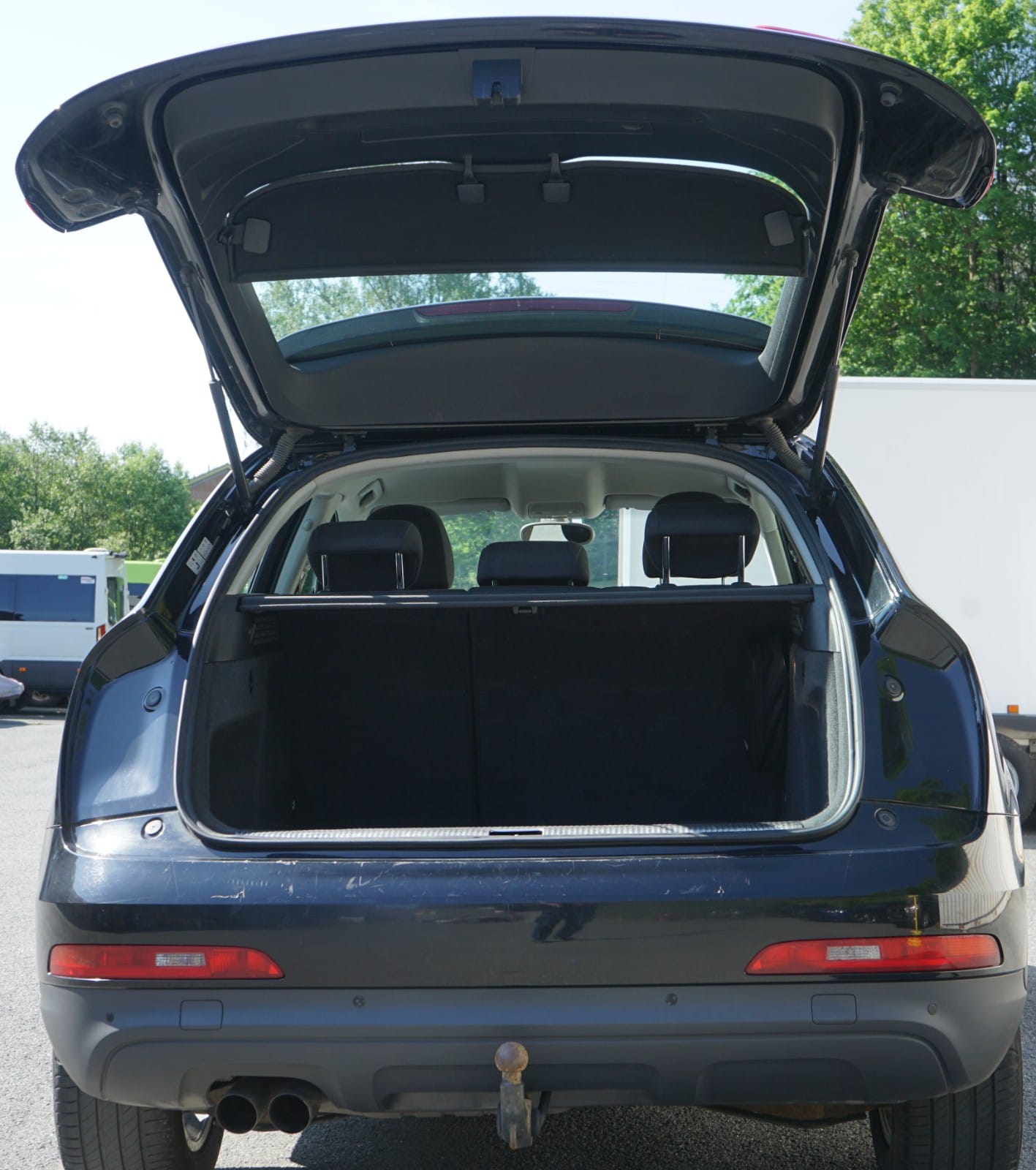 Audi Q3 med Sykkelstativ