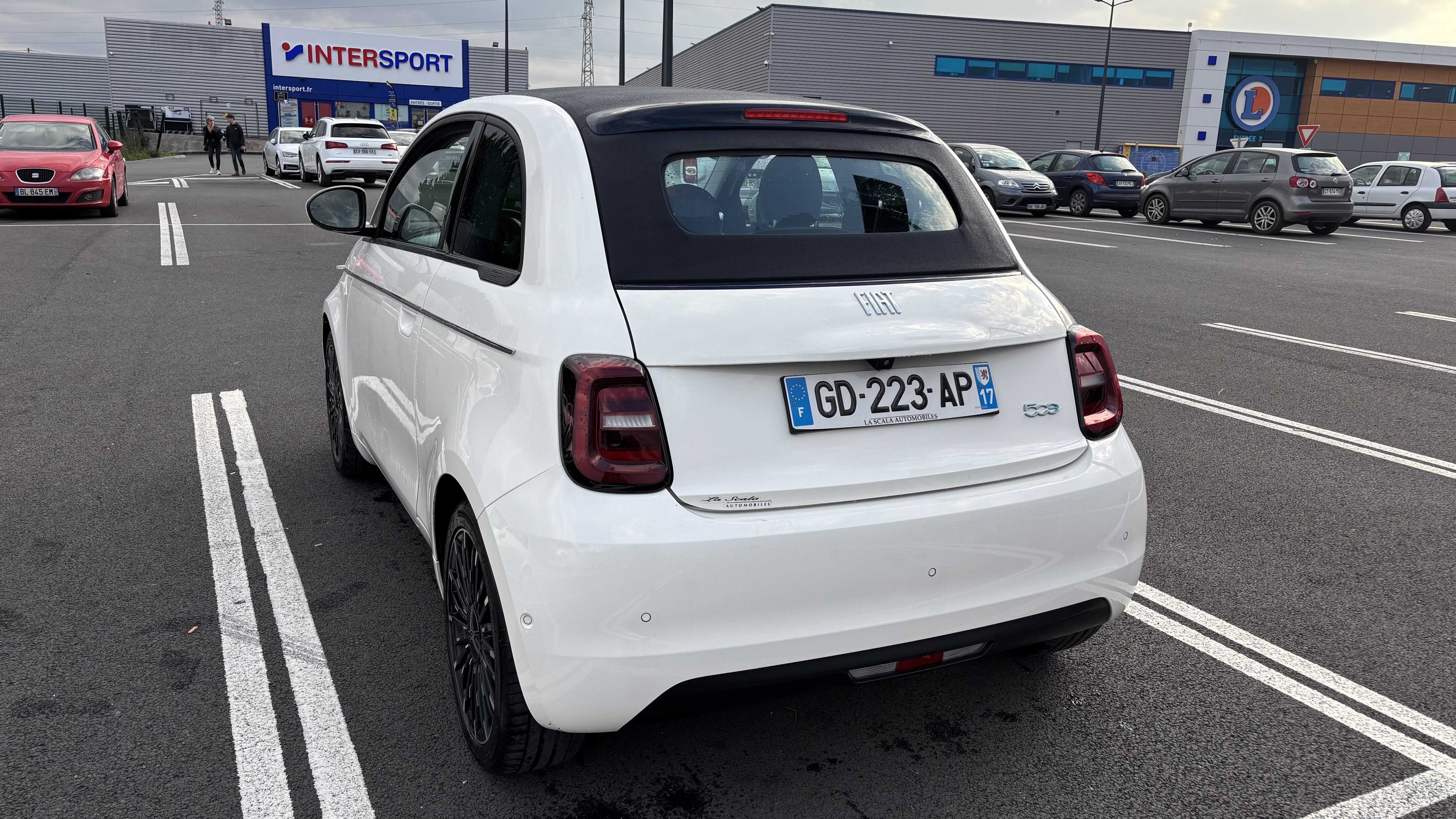 Fiat 500e avec Régulateur de vitesse