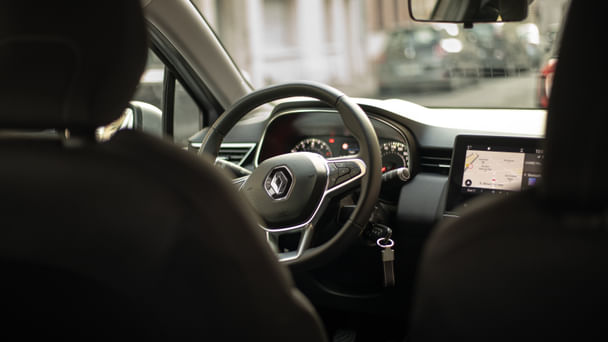 Renault Clio avec GPS