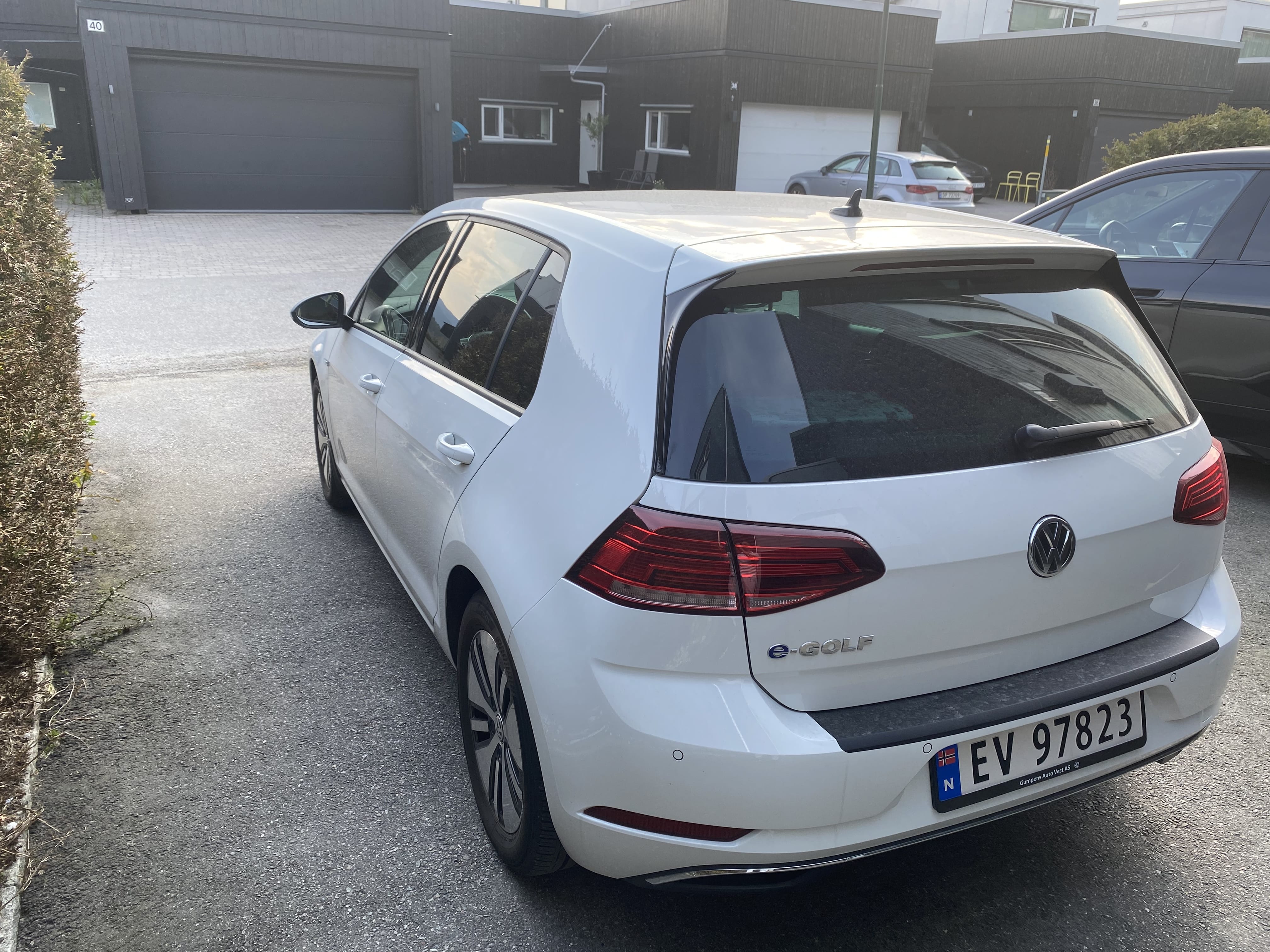 Volkswagen e-Golf med GPS