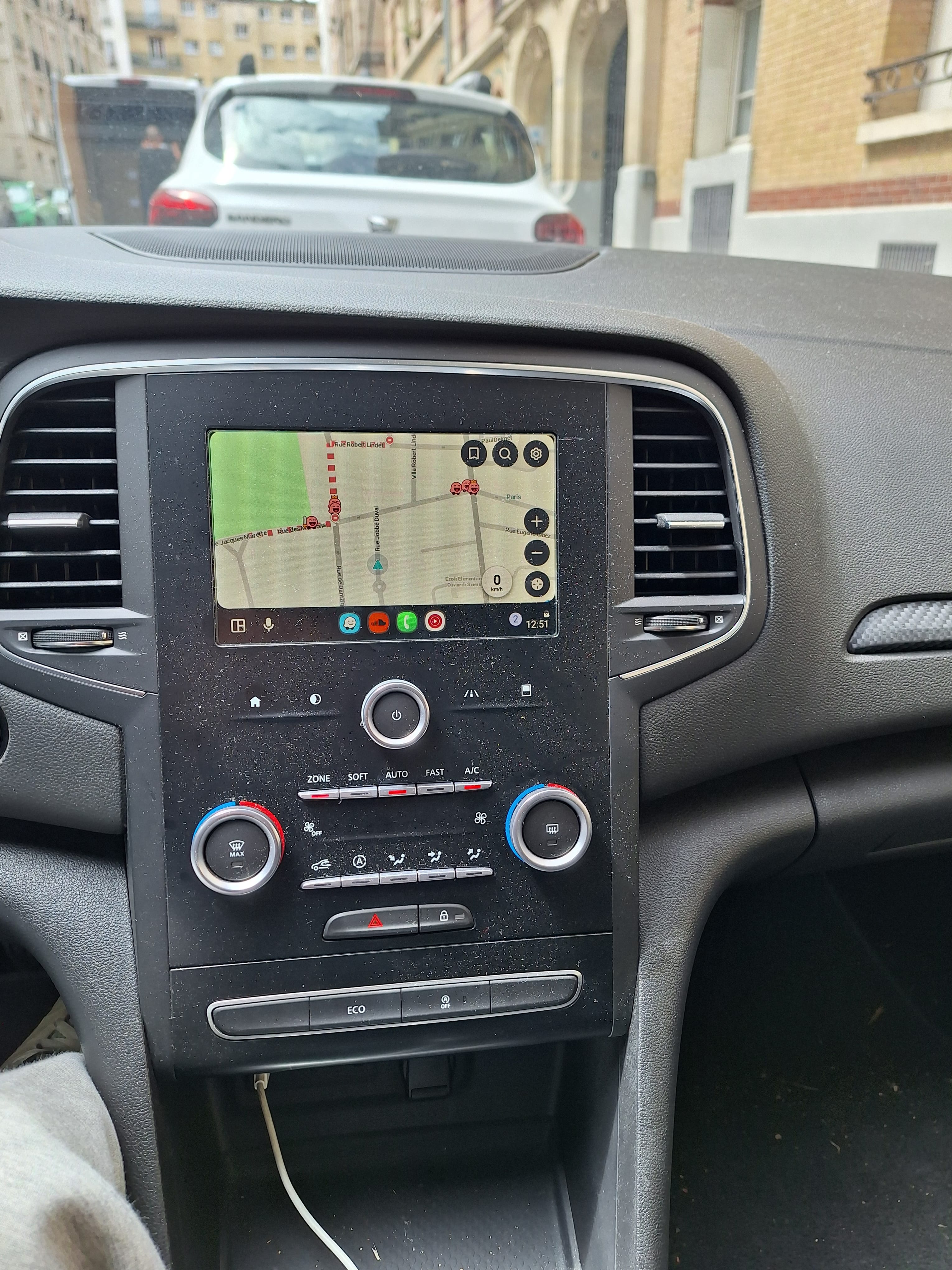 Renault Mégane avec Apple CarPlay
