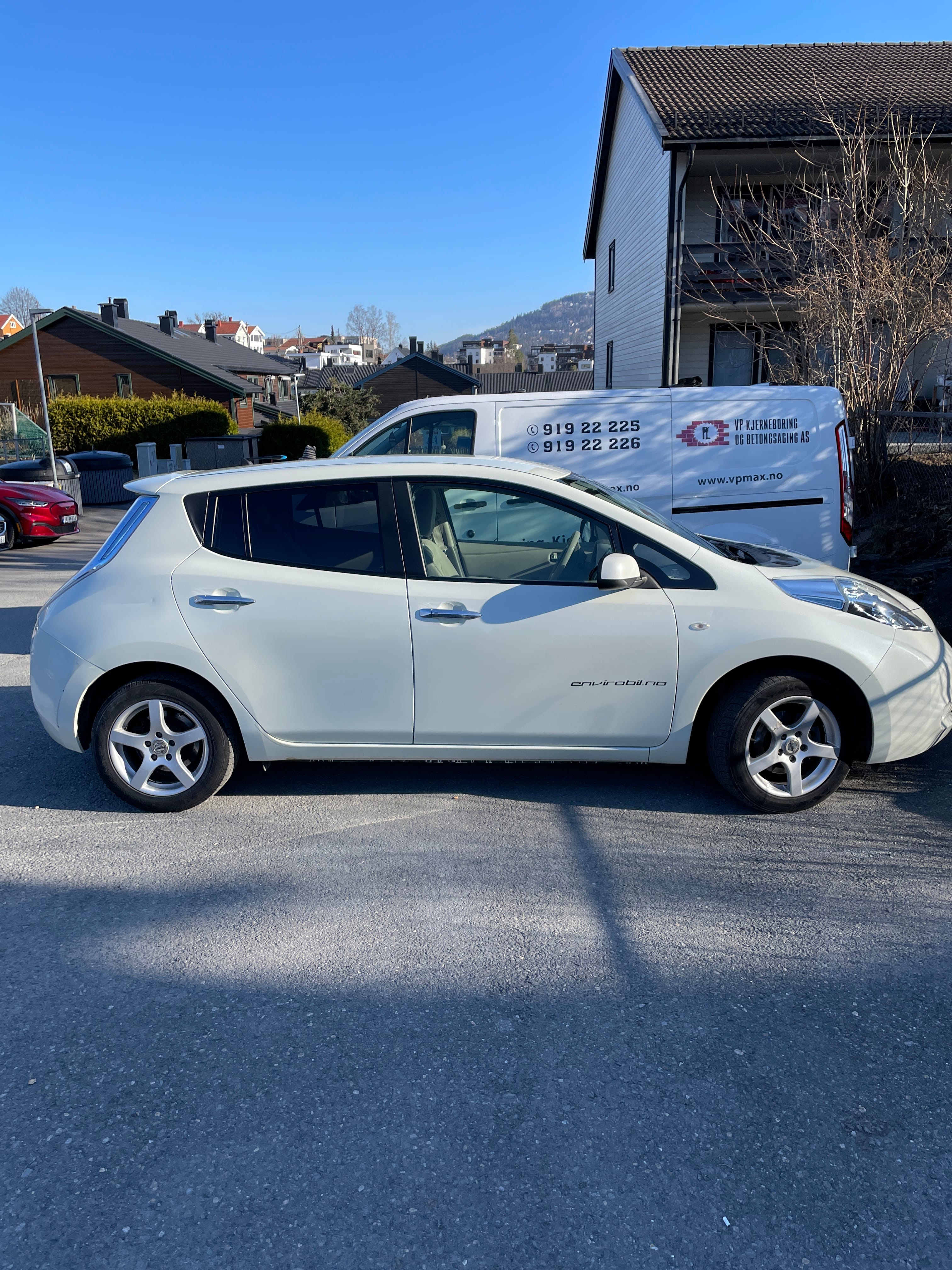 Nissan Leaf mit Klimaanlage