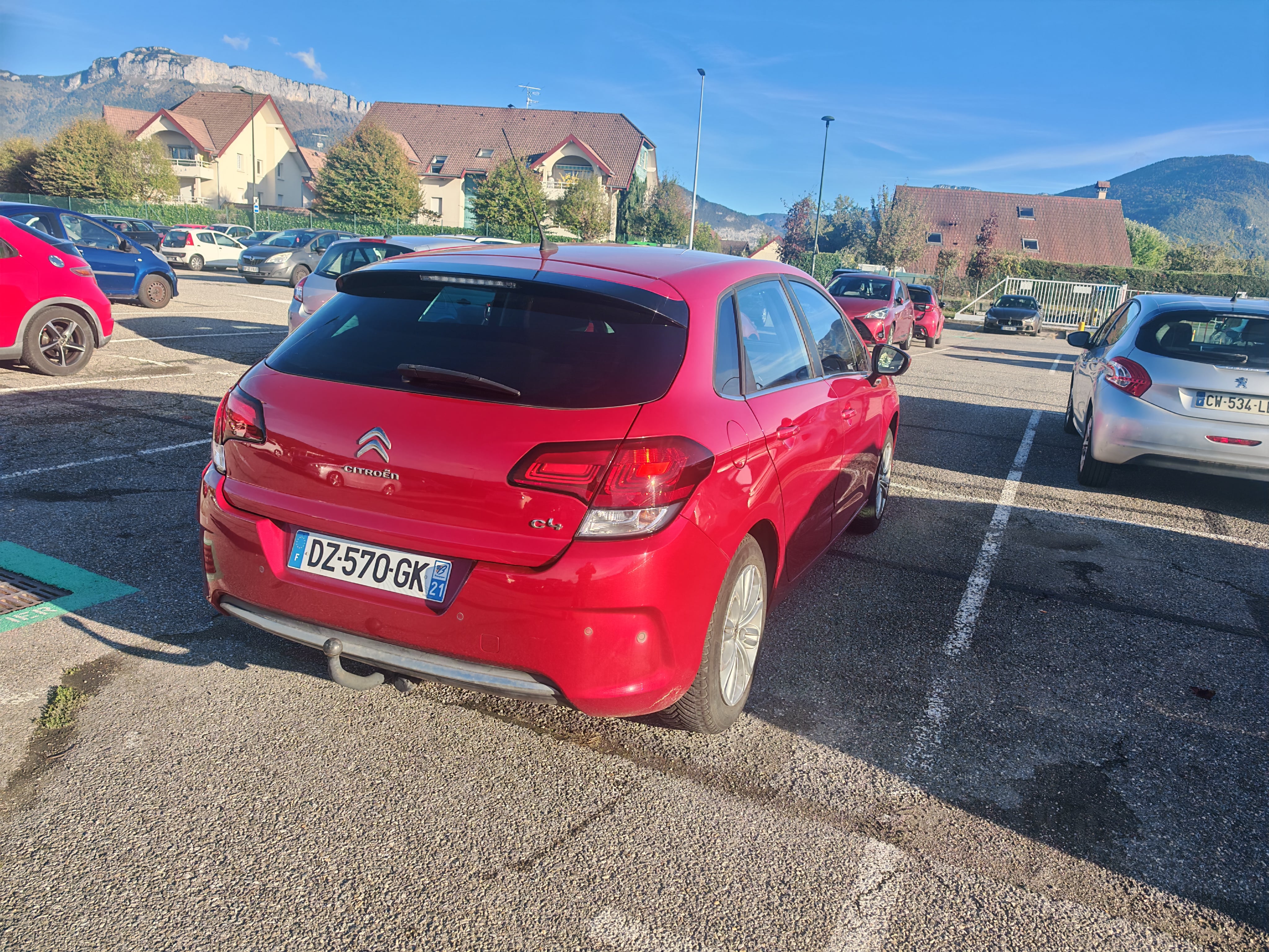 Citroen C4 avec Régulateur de vitesse