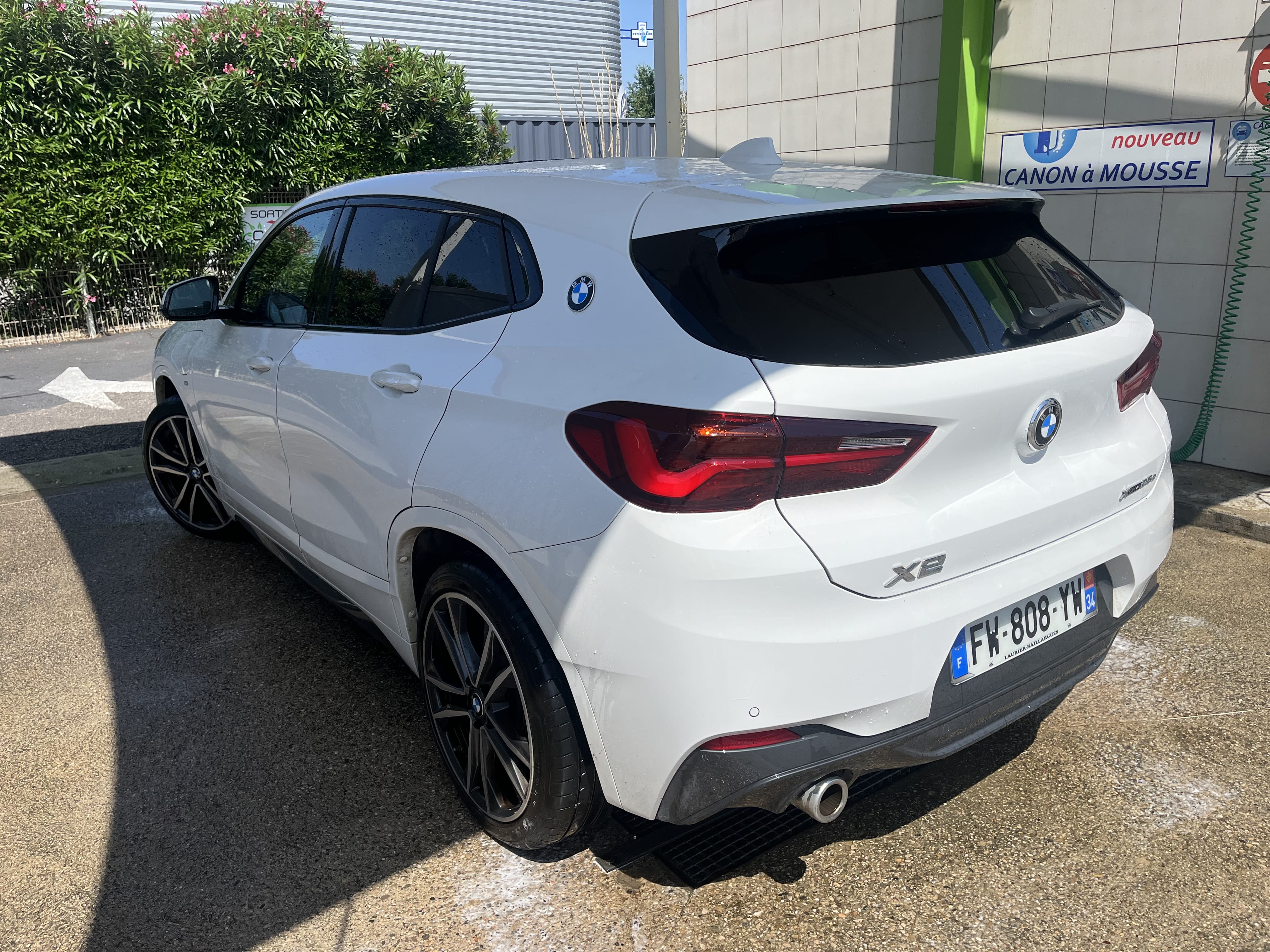 BMW X2 220 Pack M hybride avec Régulateur de vitesse