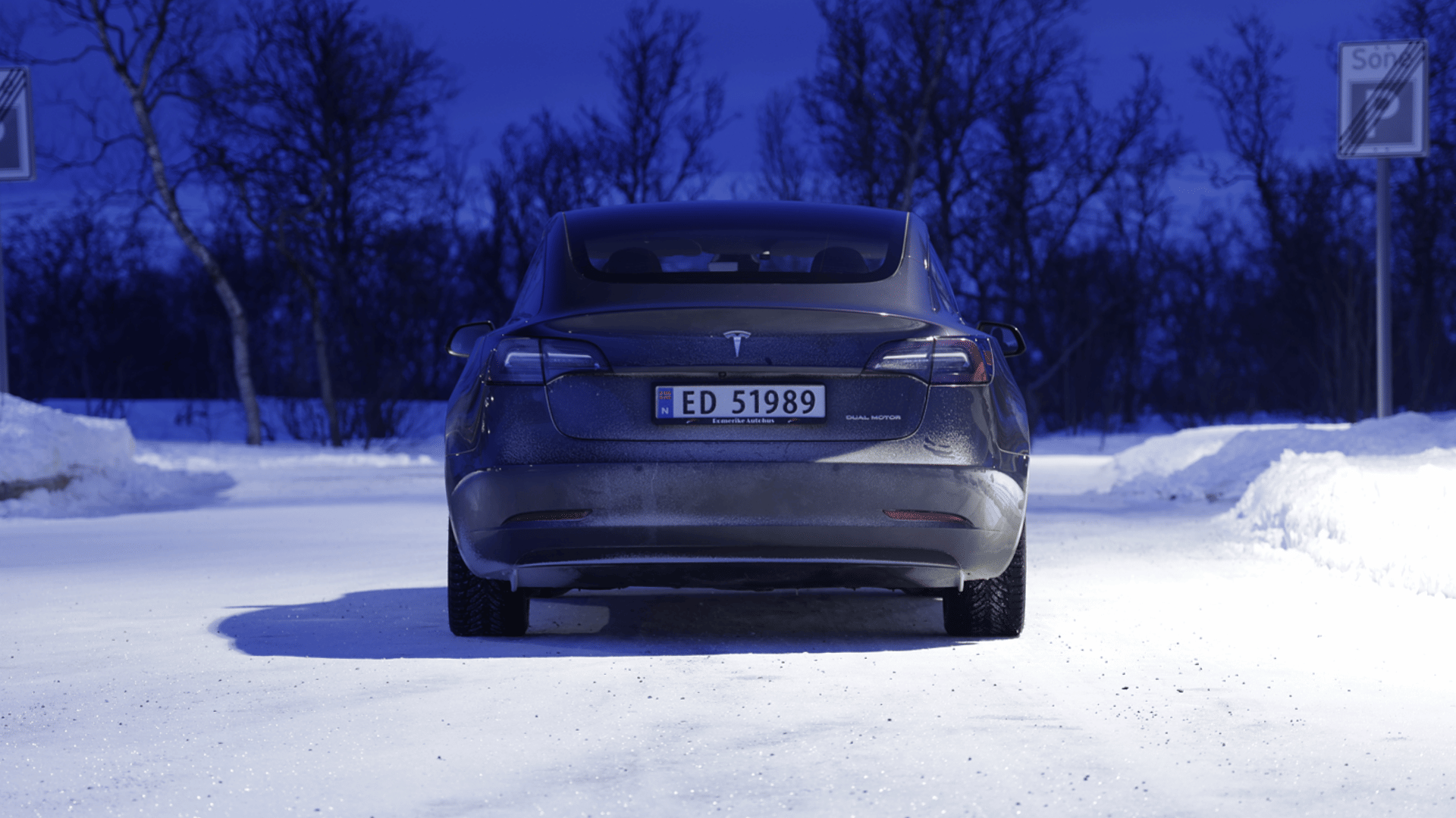Tesla Model 3 Long Range with Air conditioning