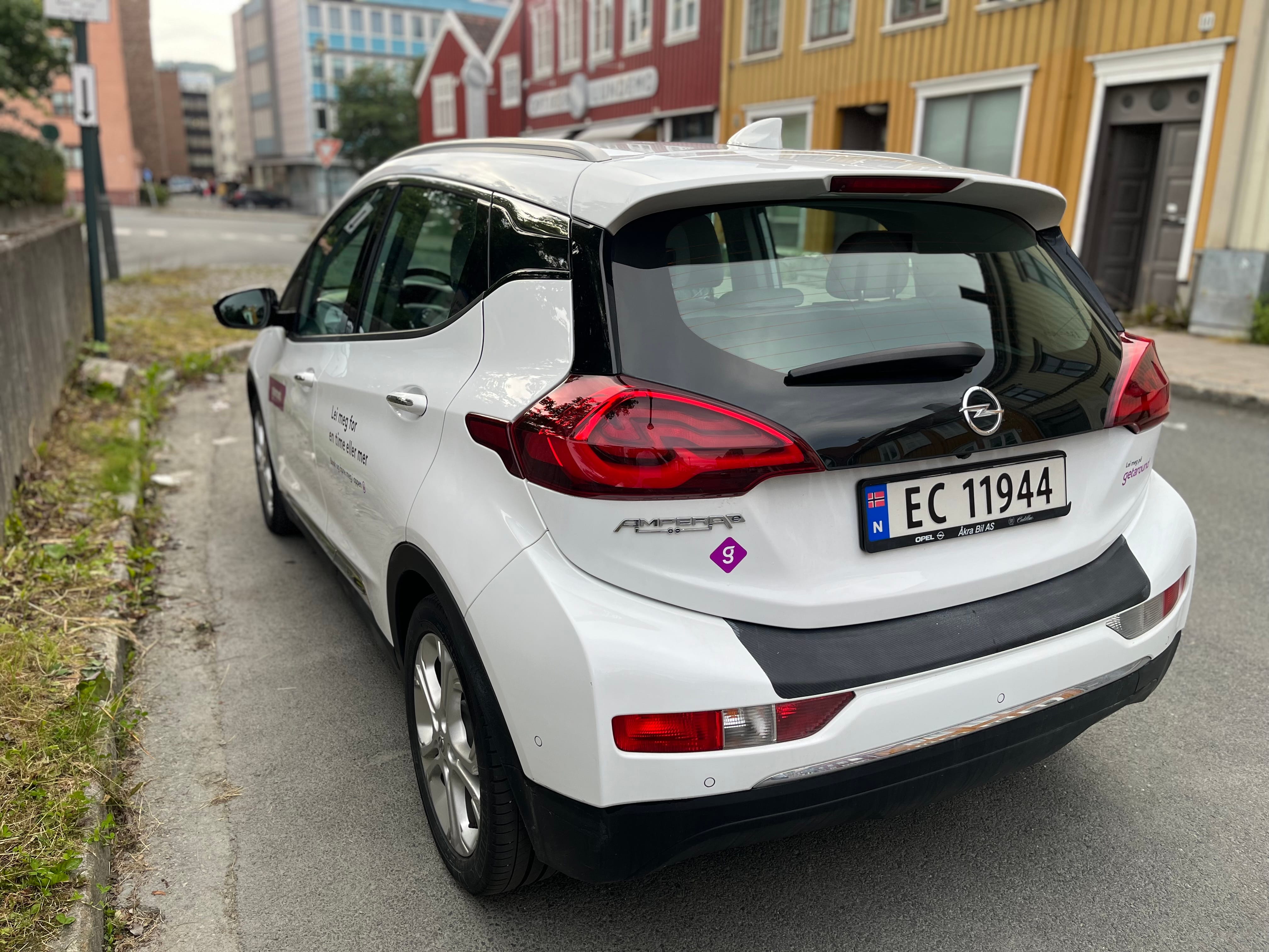 Opel Ampera-e med GPS
