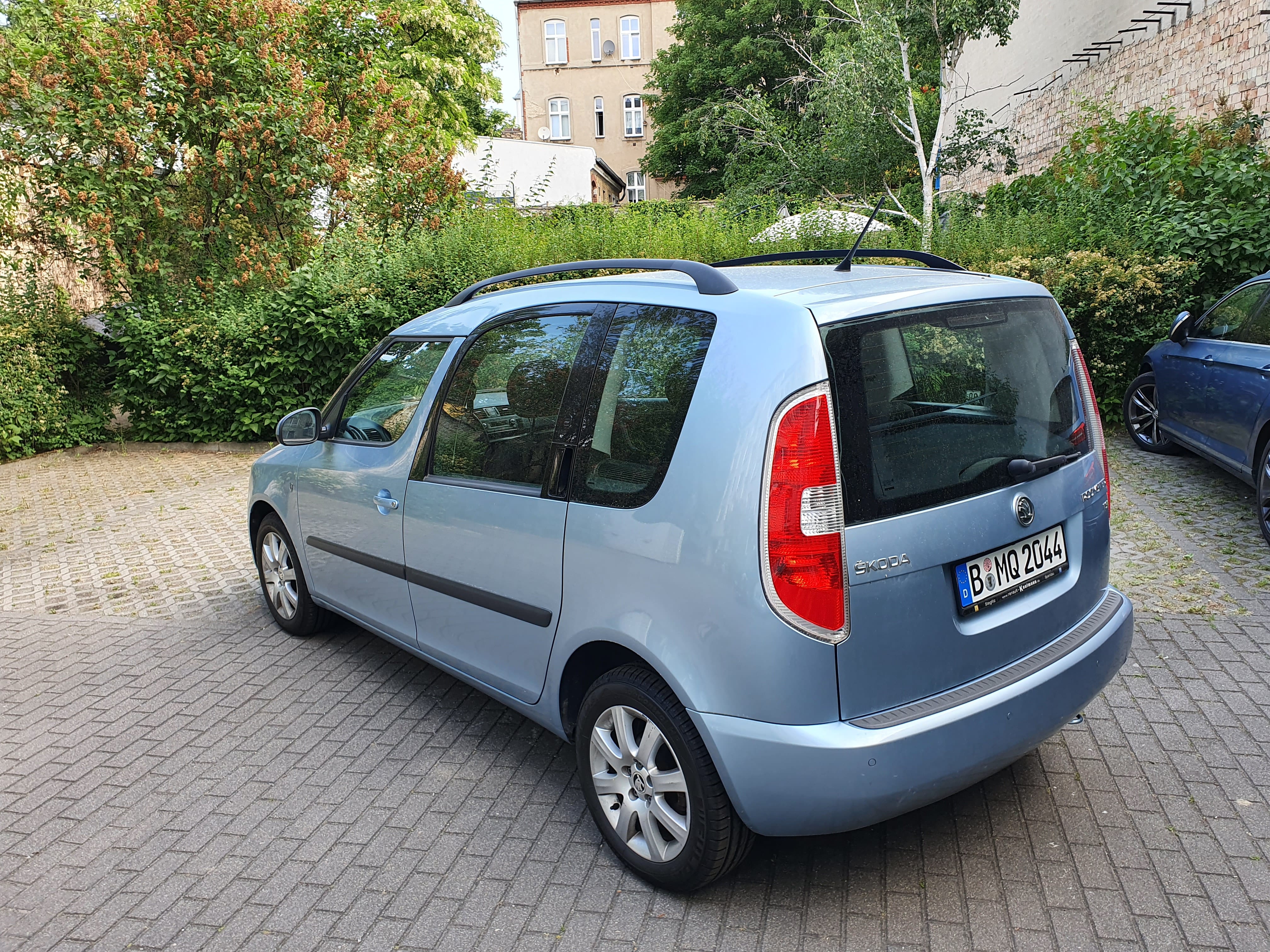 Skoda Roomster mit Navigationsgerät