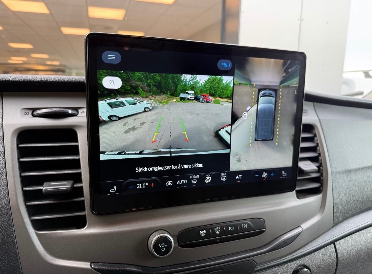 Ford Transit Connect Electric med Dashcam