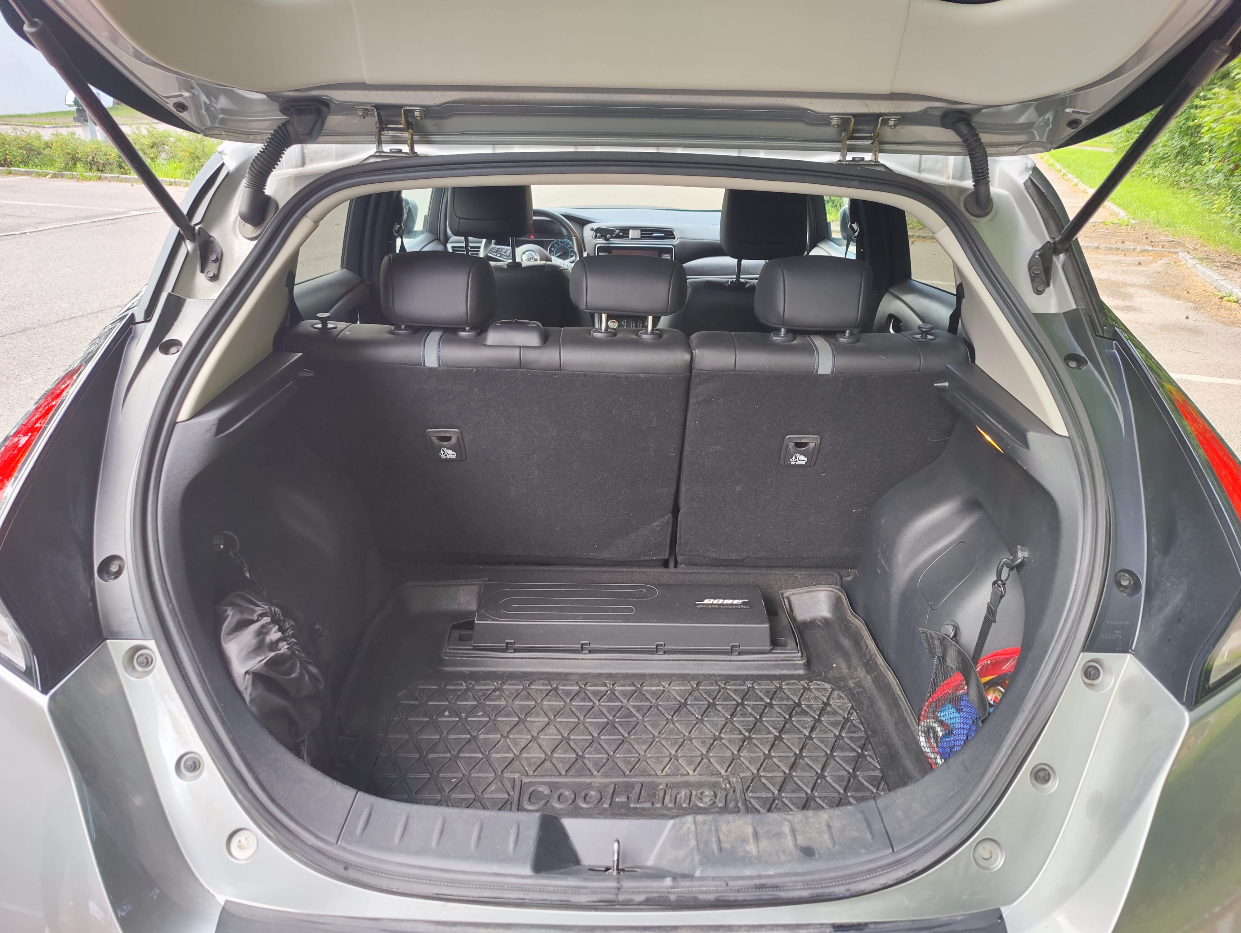 Nissan Leaf med Lydinngang