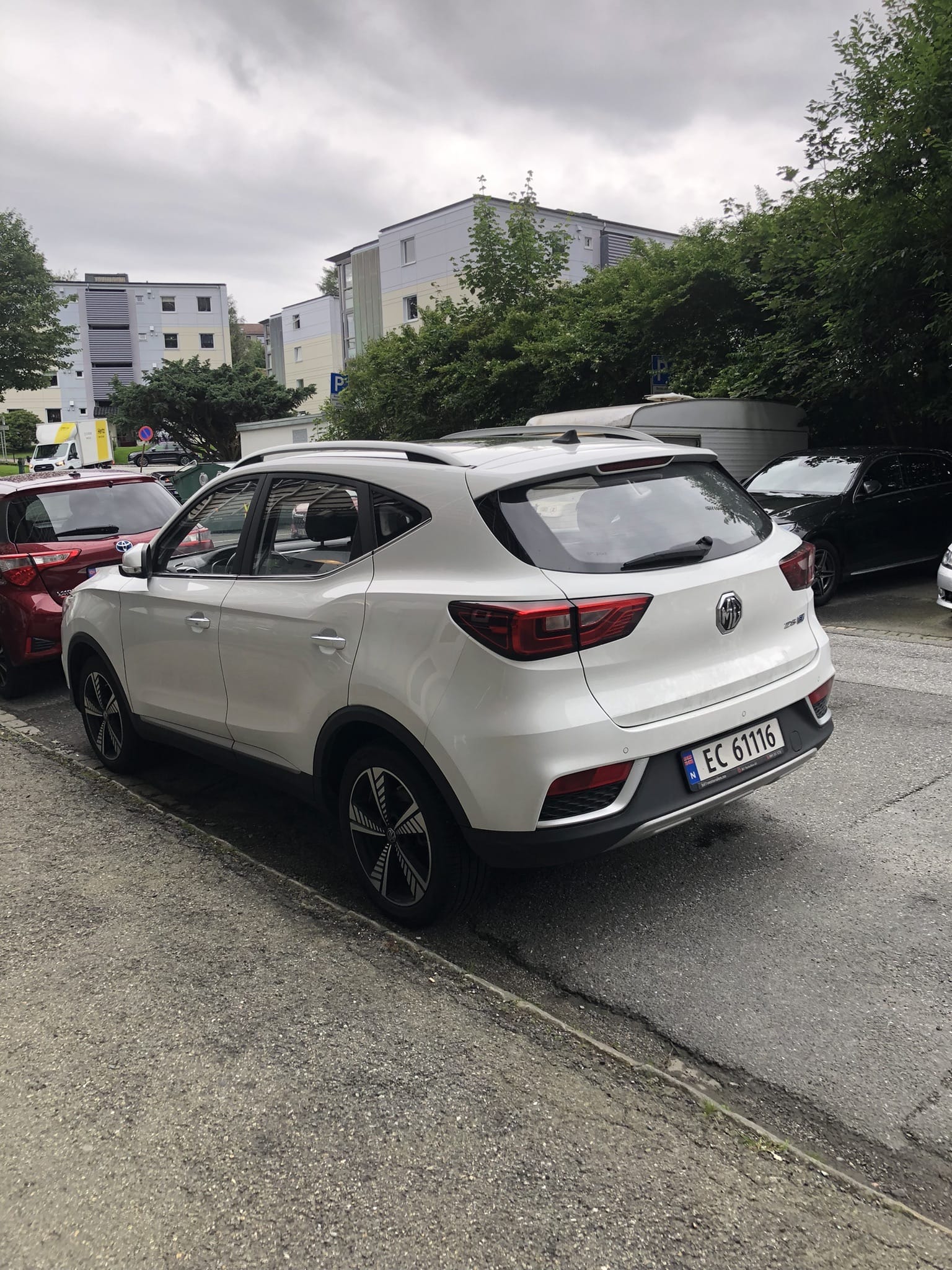 Mg ZS EV med GPS