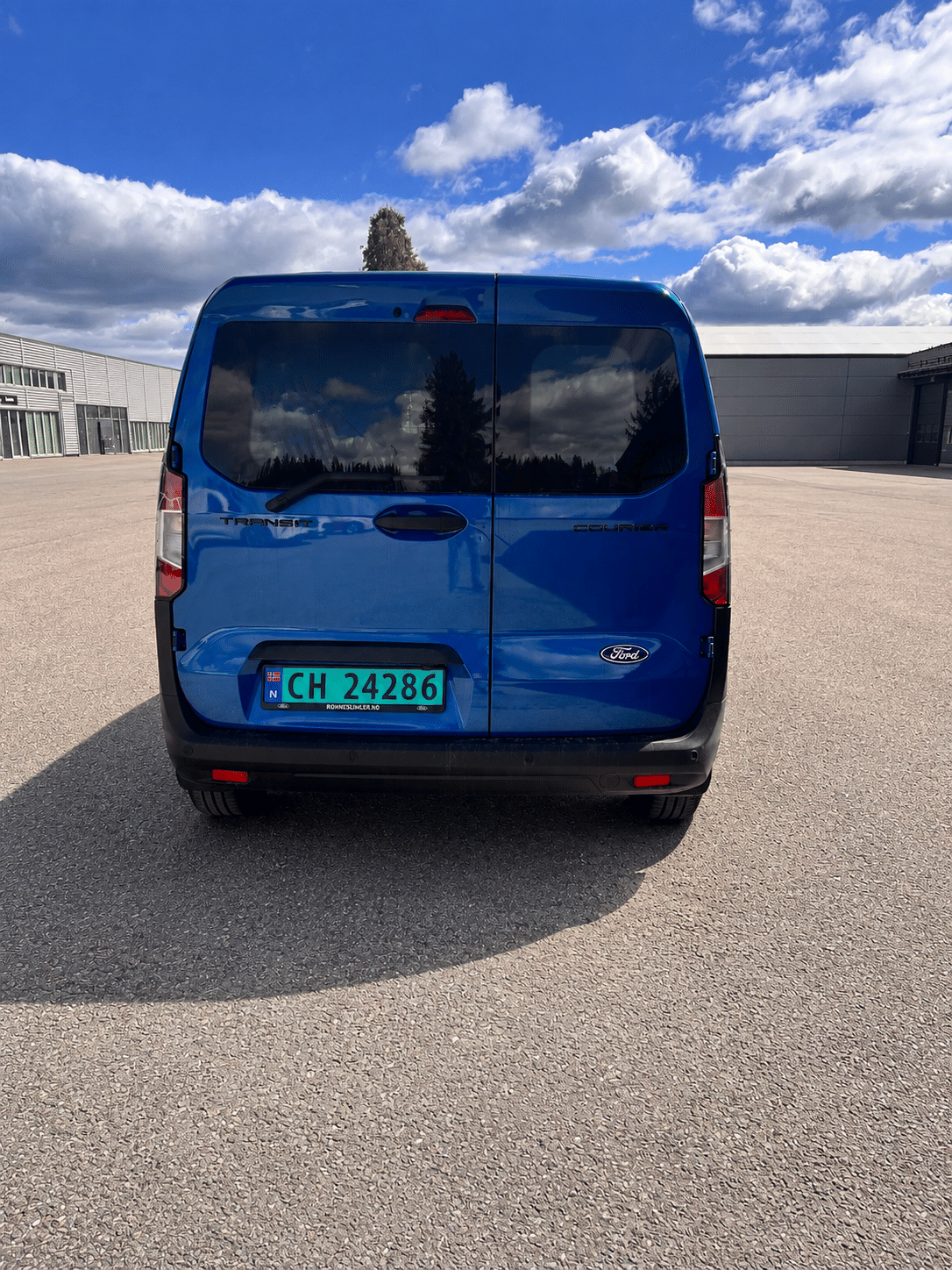 Ford Courier med GPS