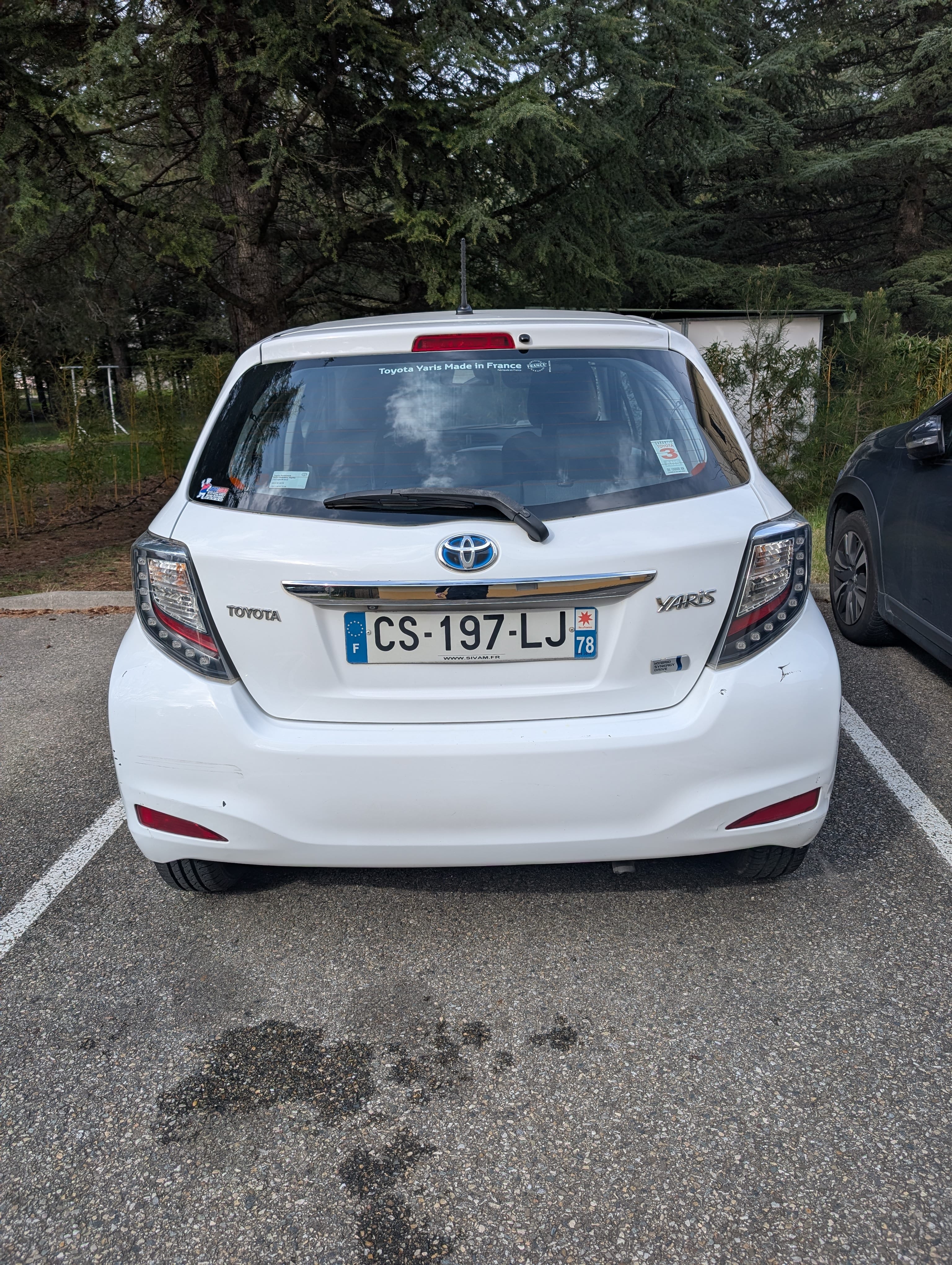 Toyota Yaris Hybride avec Chaines
