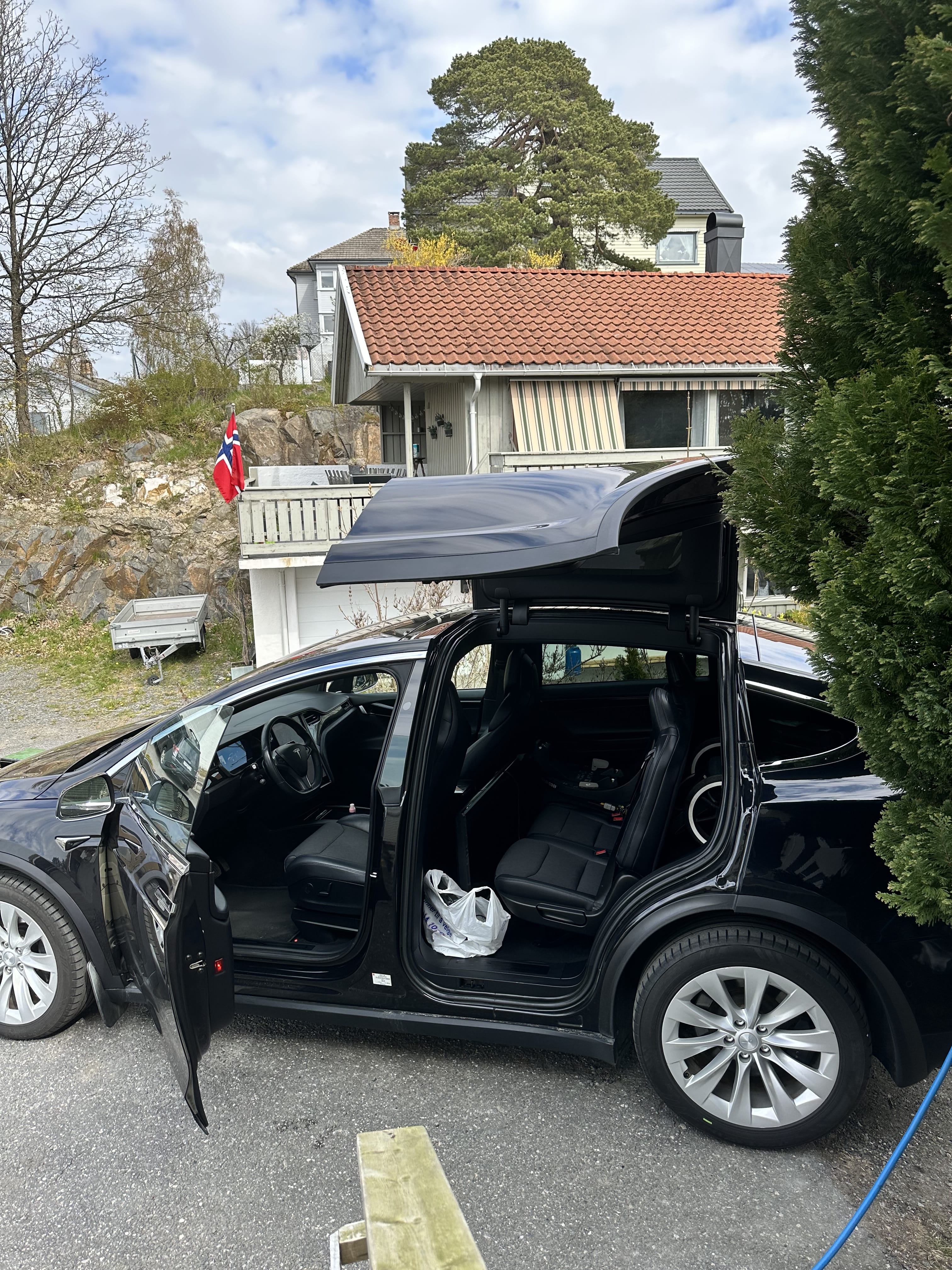 Tesla Model X, 2018, Elektrisk, automatisk