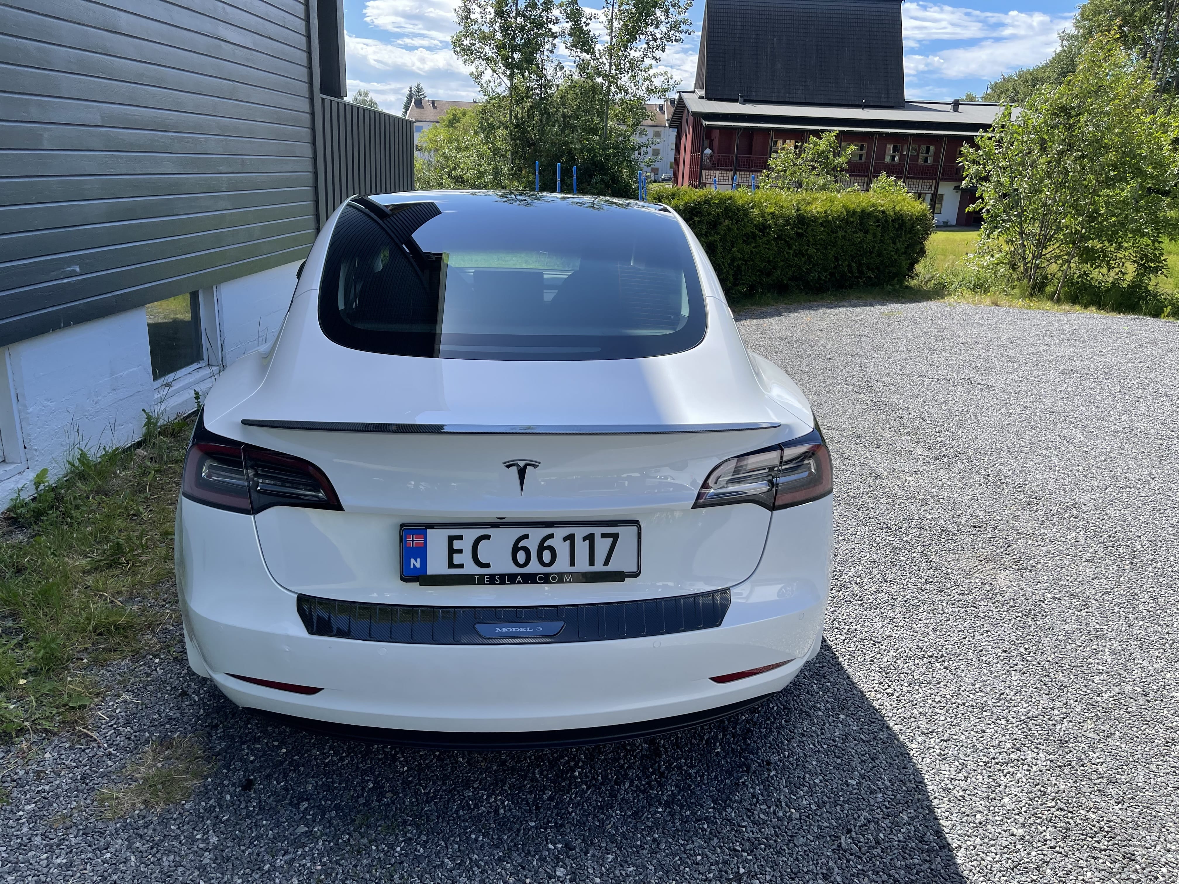 Tesla Model 3 with GPS