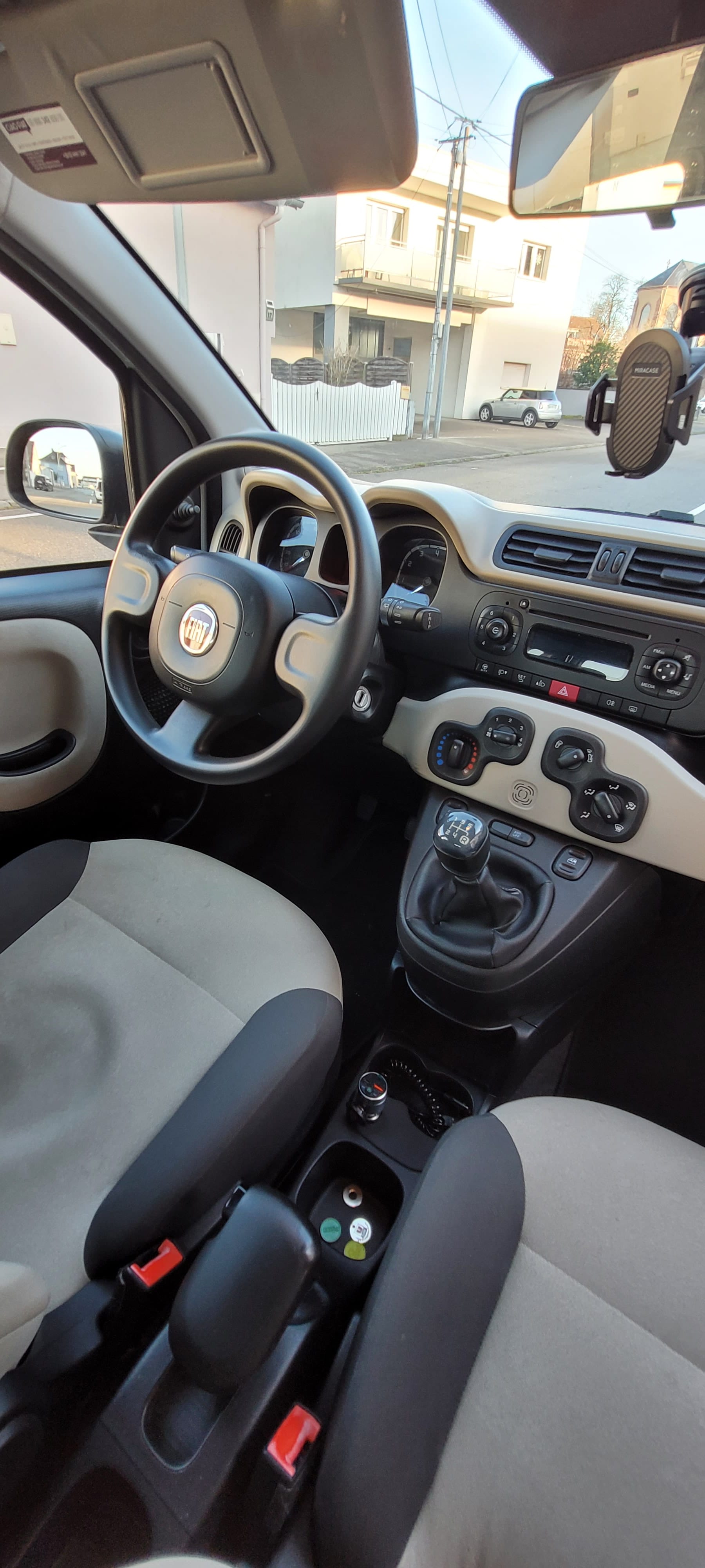 Fiat Panda avec Audio Bluetooth