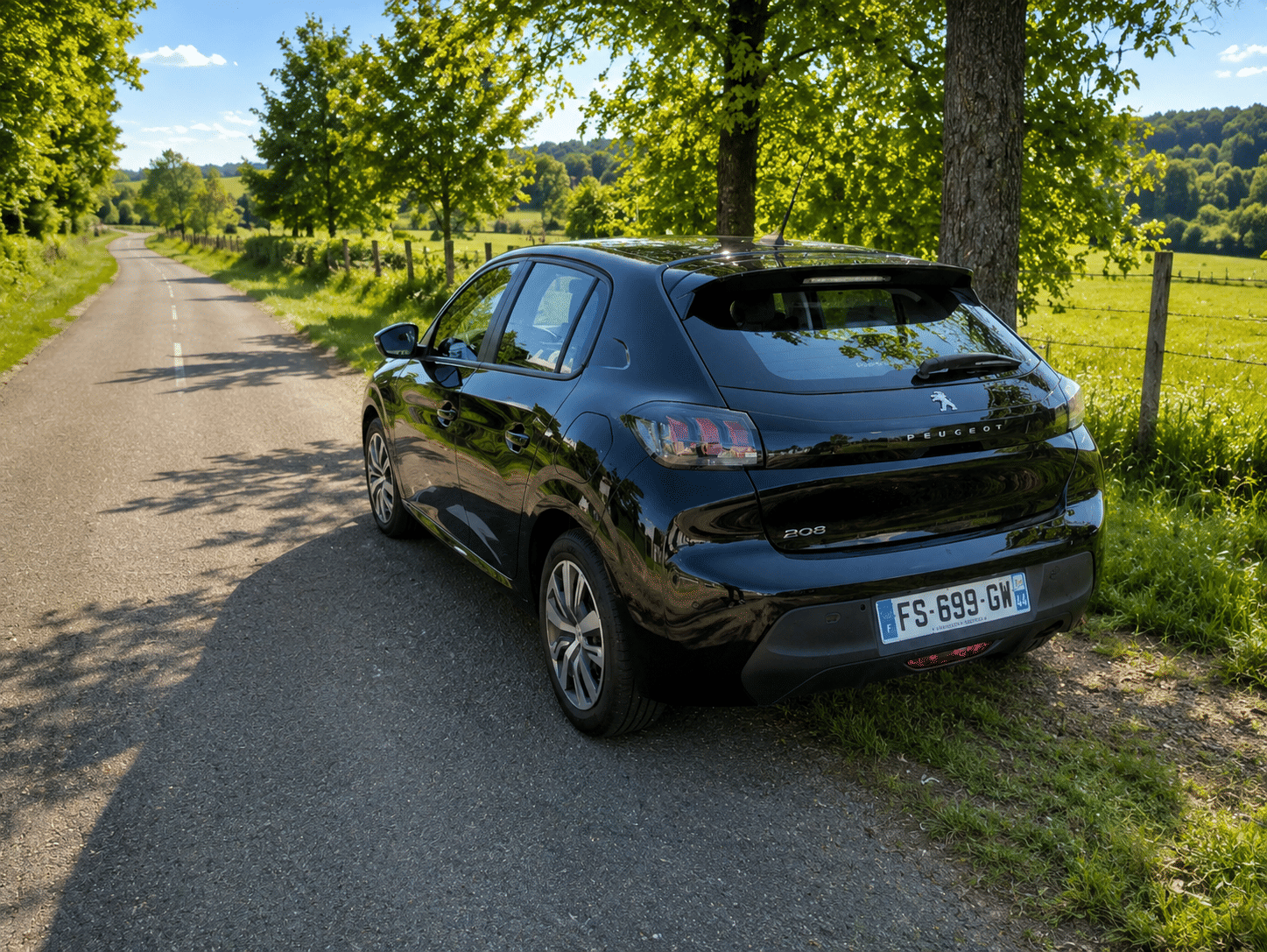 Peugeot 208 with GPS