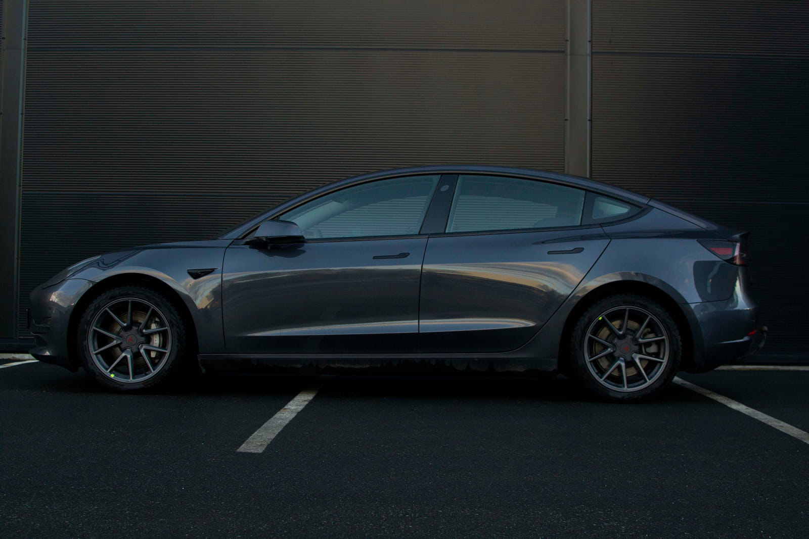 Tesla Model 3 mit Klimaanlage