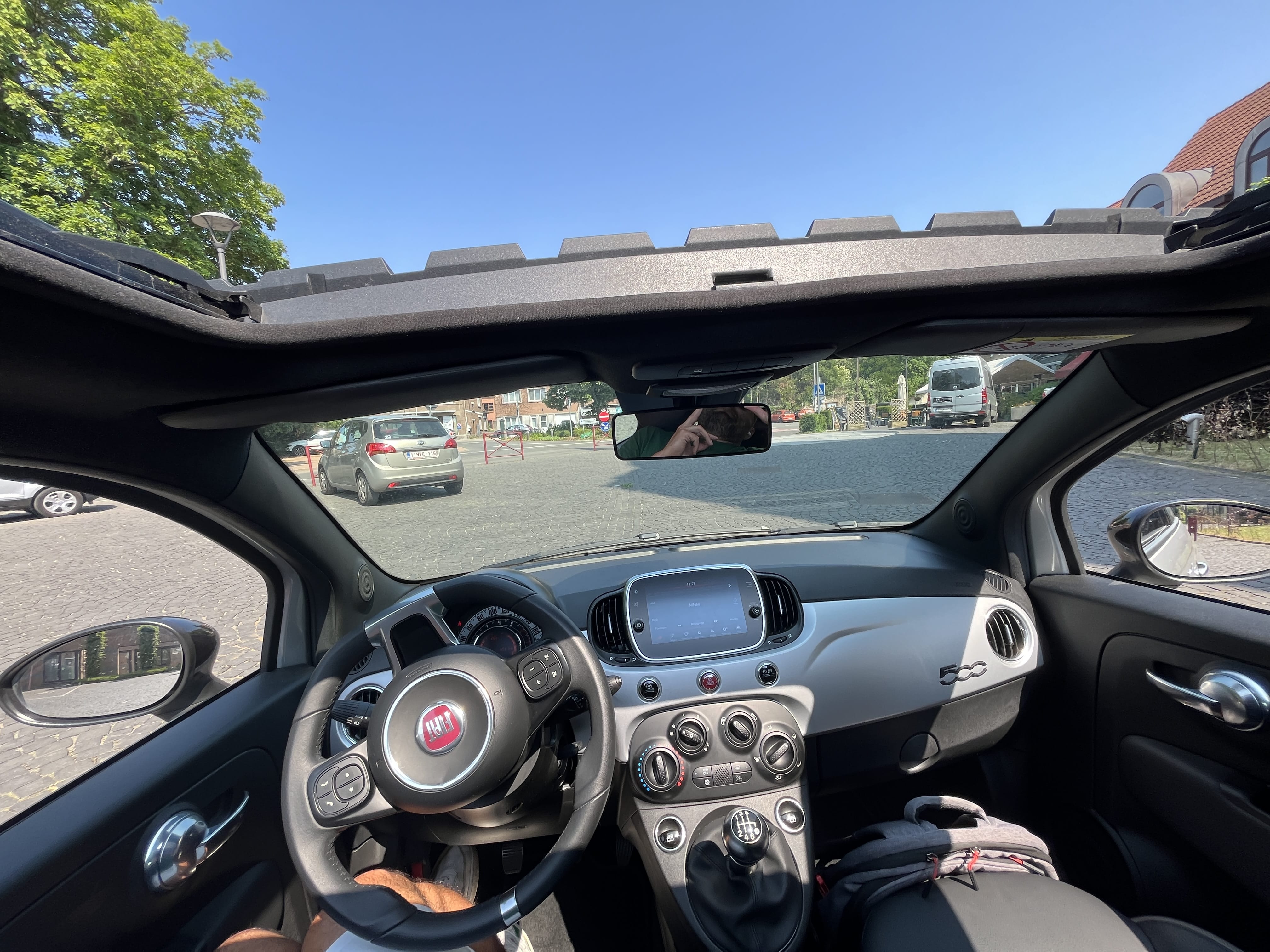 Fiat 500 Toit Ouvrant avec Audio Bluetooth