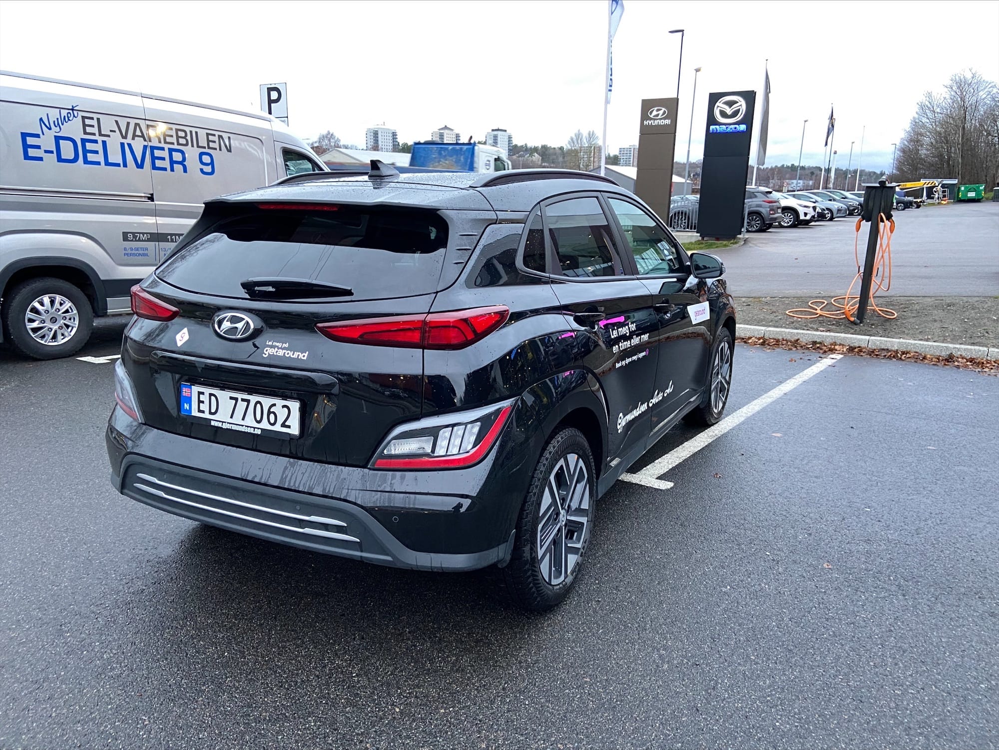 Hyundai Kona Electric med GPS