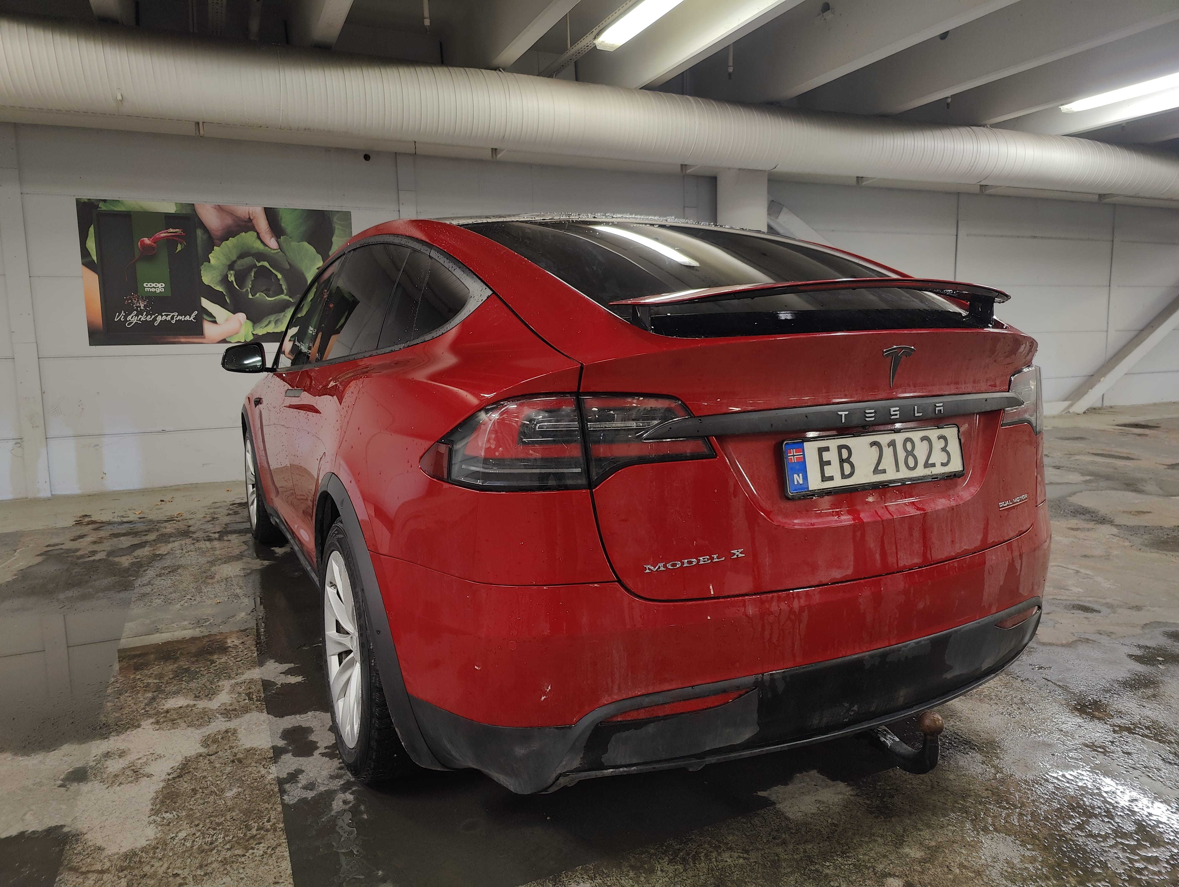 Tesla Model X Performance with Cruise control