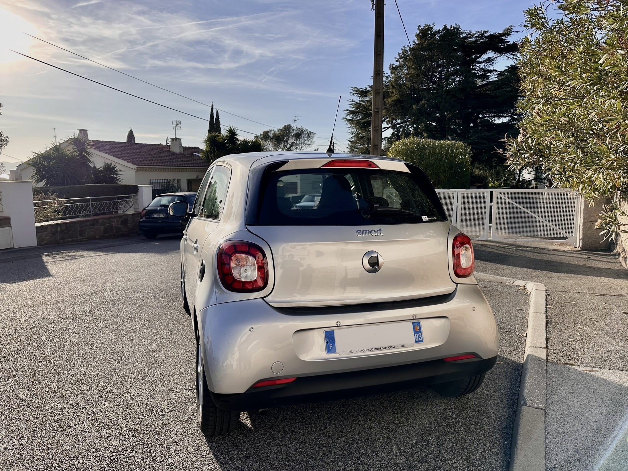 Smart Forfour avec Régulateur de vitesse