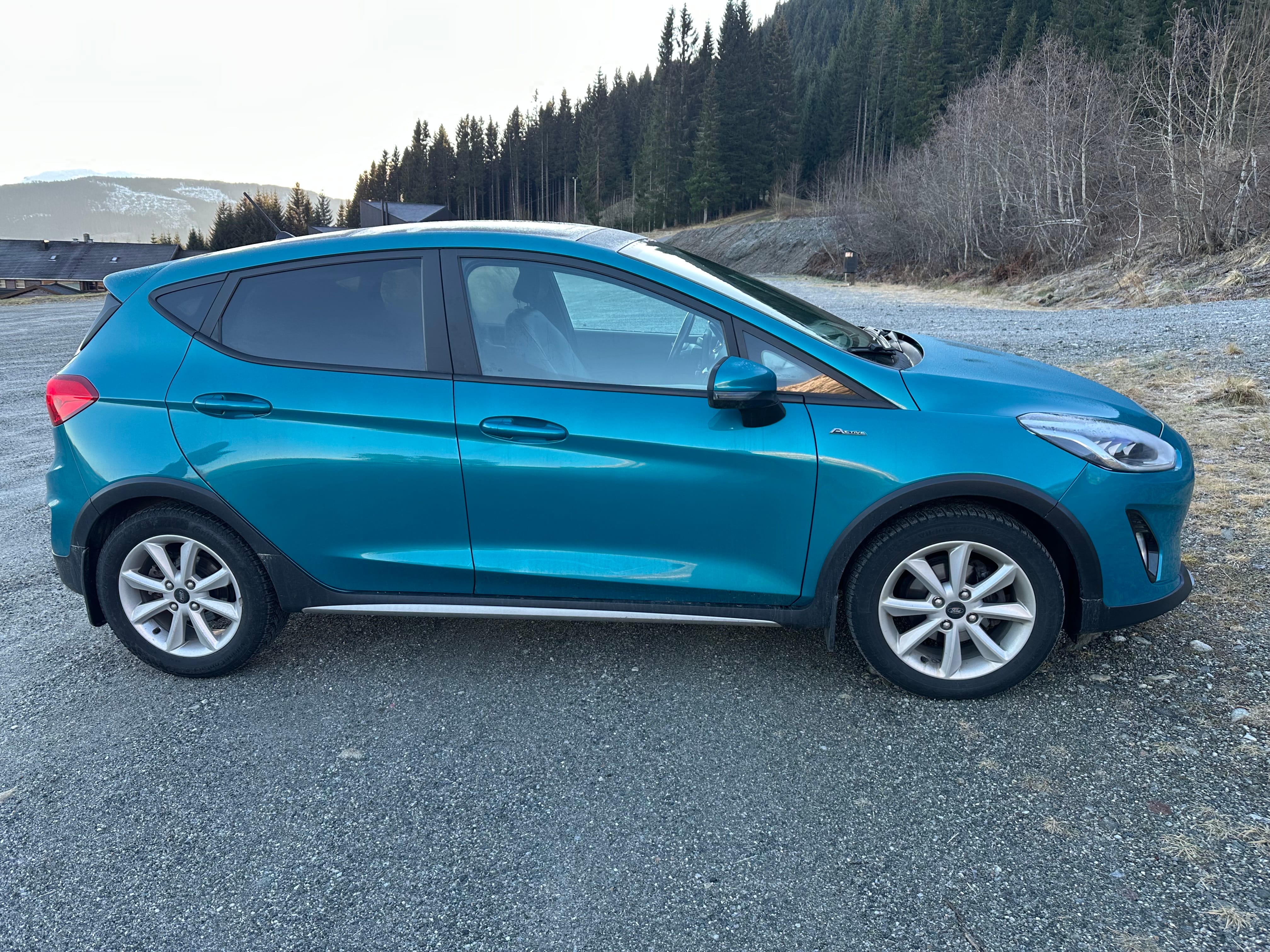 Ford Fiesta Titanium med Vinterdekk