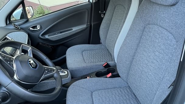 Renault ZOE mit Navigationsgerät
