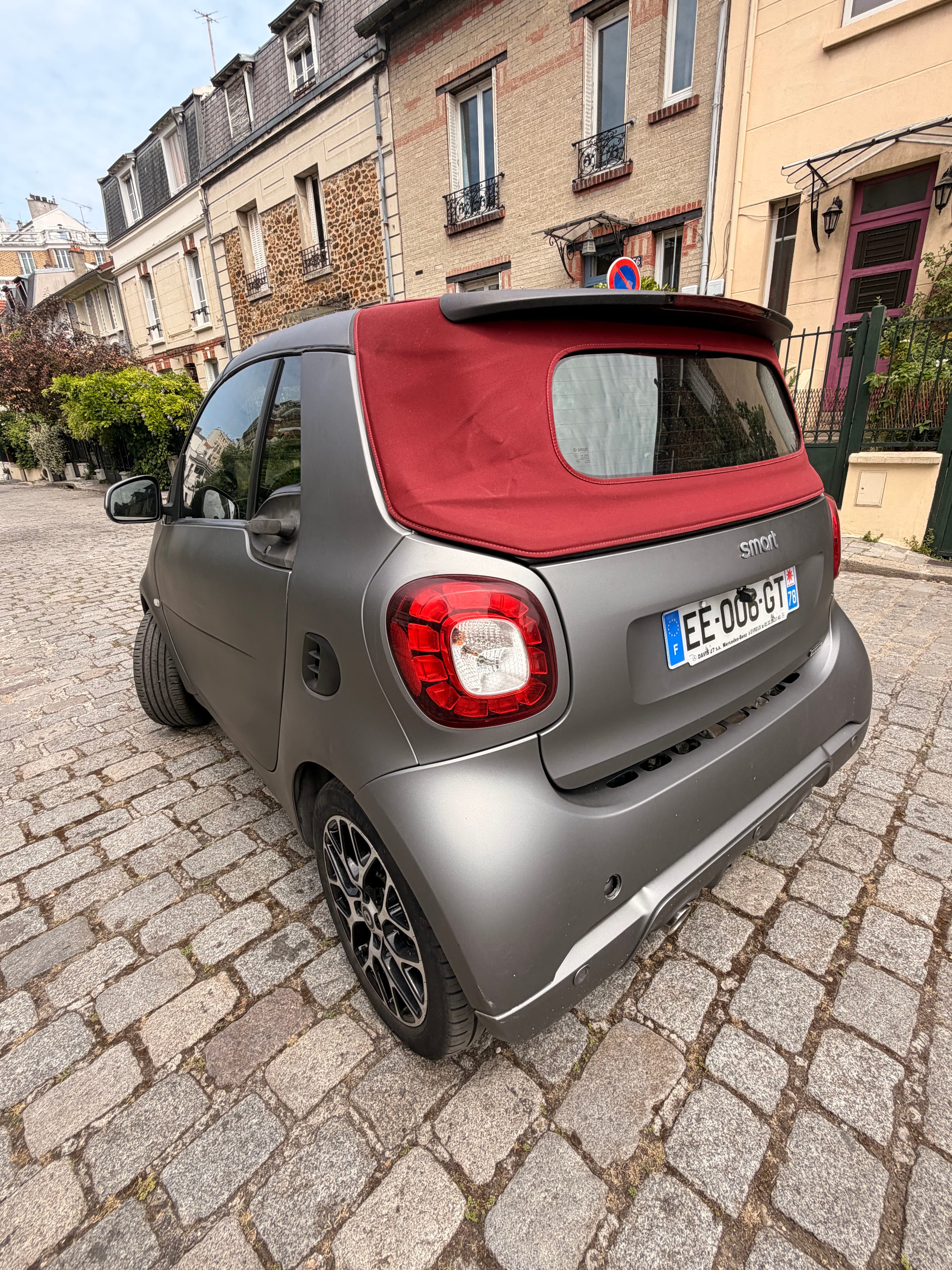 Smart Fortwo Cabriolet avec Caméra de recul
