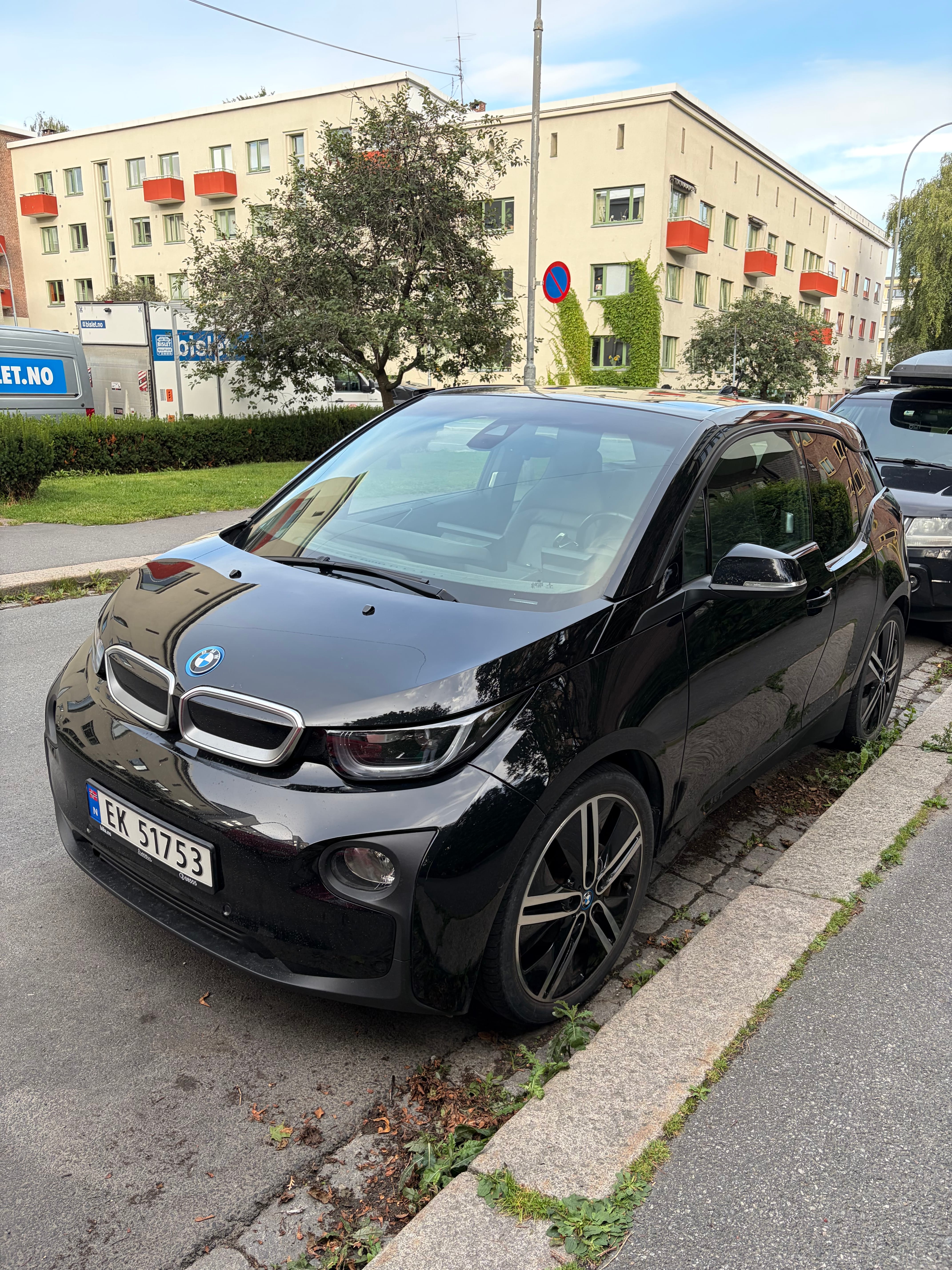 BMW I3 94 AH w/ Range Extender, 2017, Elektrisk, automatisk