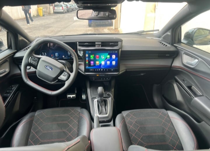 Ford Puma ST with GPS