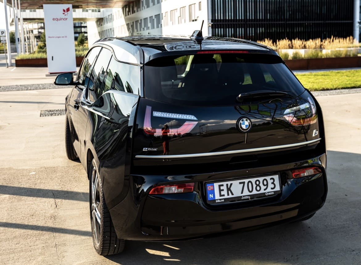BMW i3 with GPS