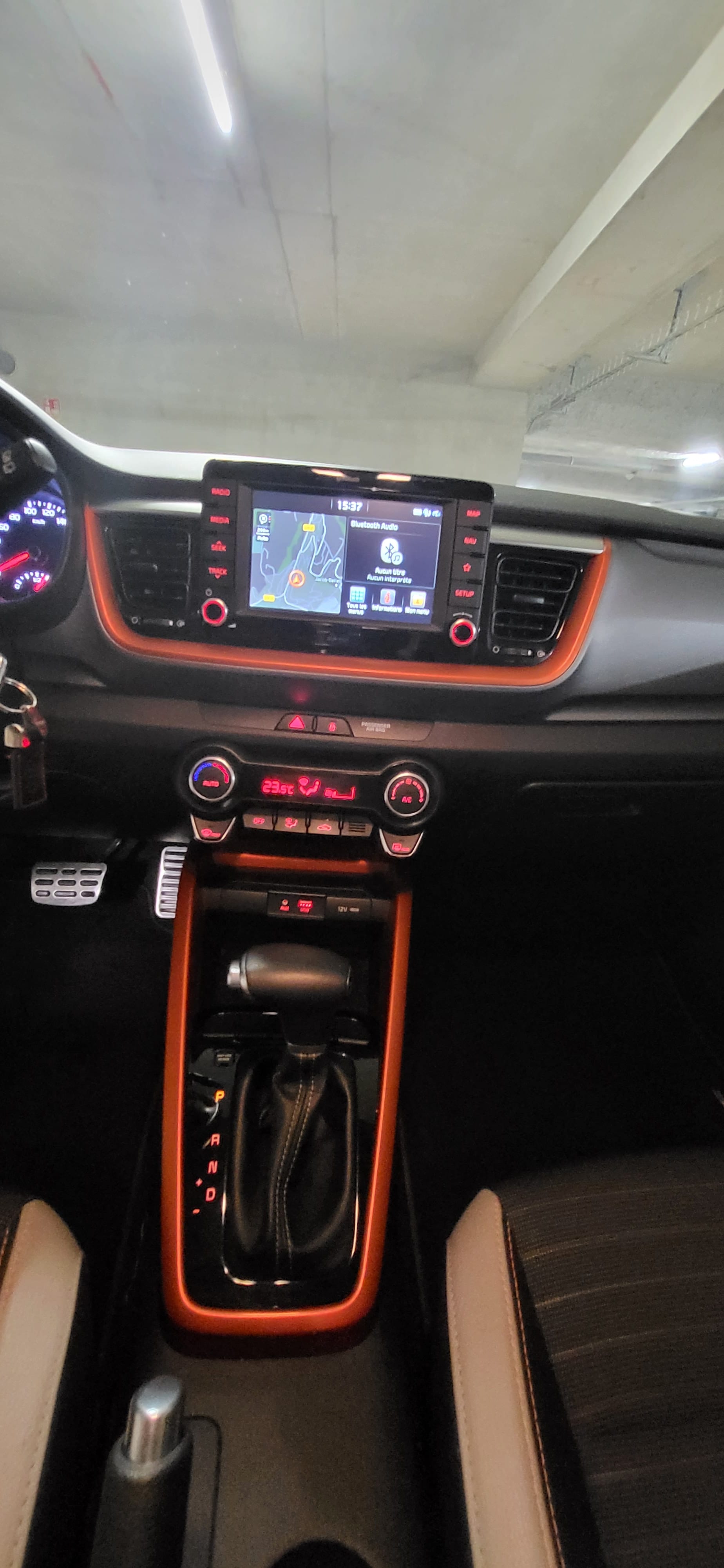 Kia Stonic avec Apple CarPlay