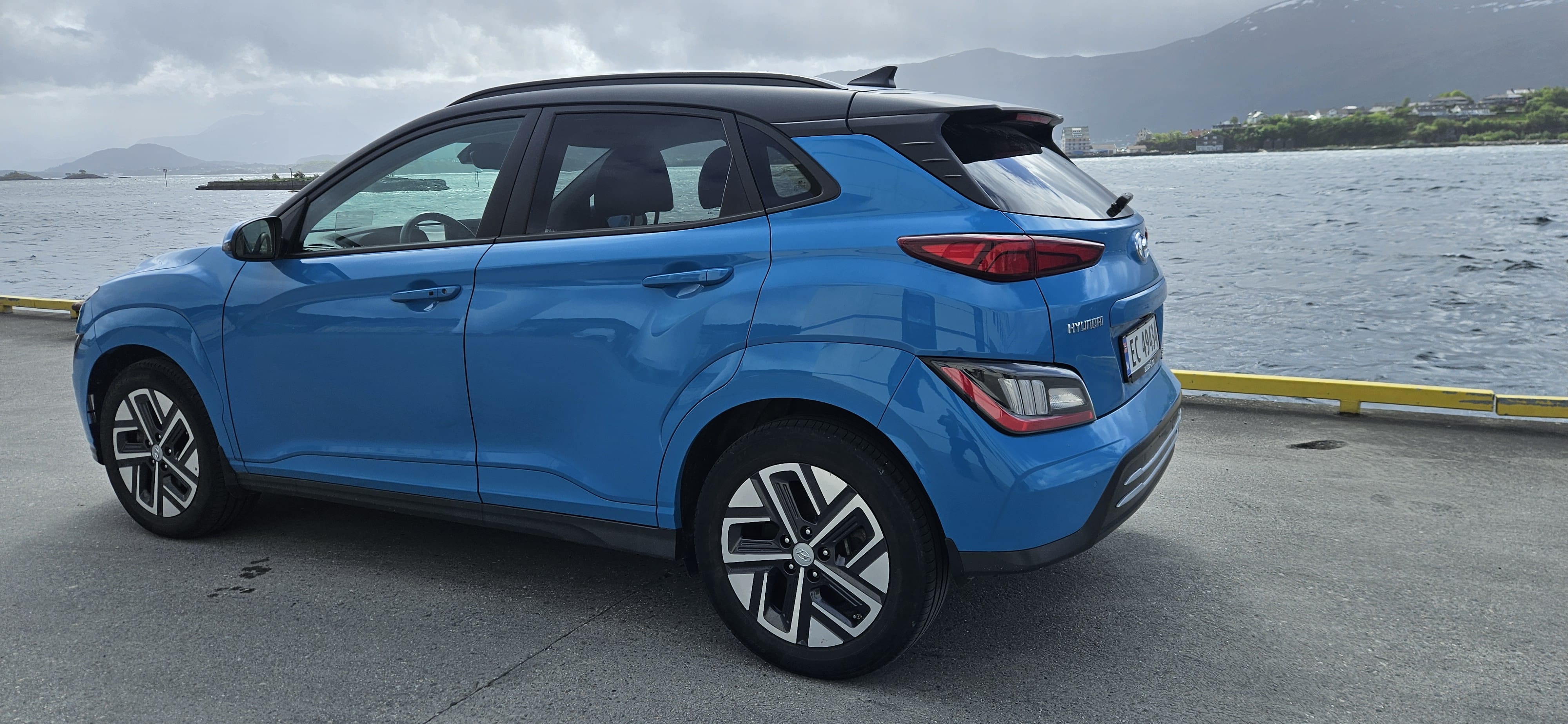 Hyundai Kona Electric med Ryggekamera