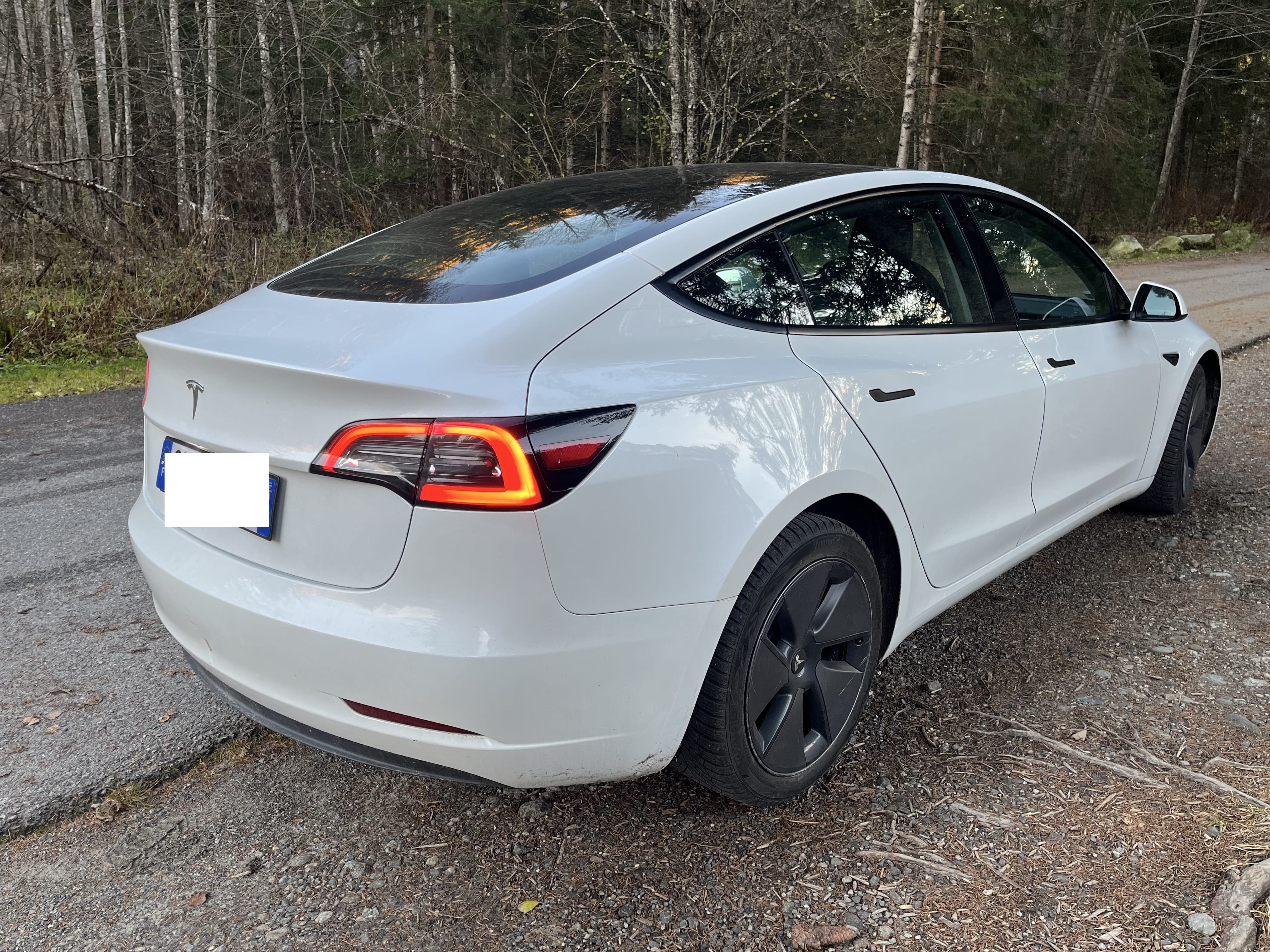 Tesla Model 3 avec Régulateur de vitesse