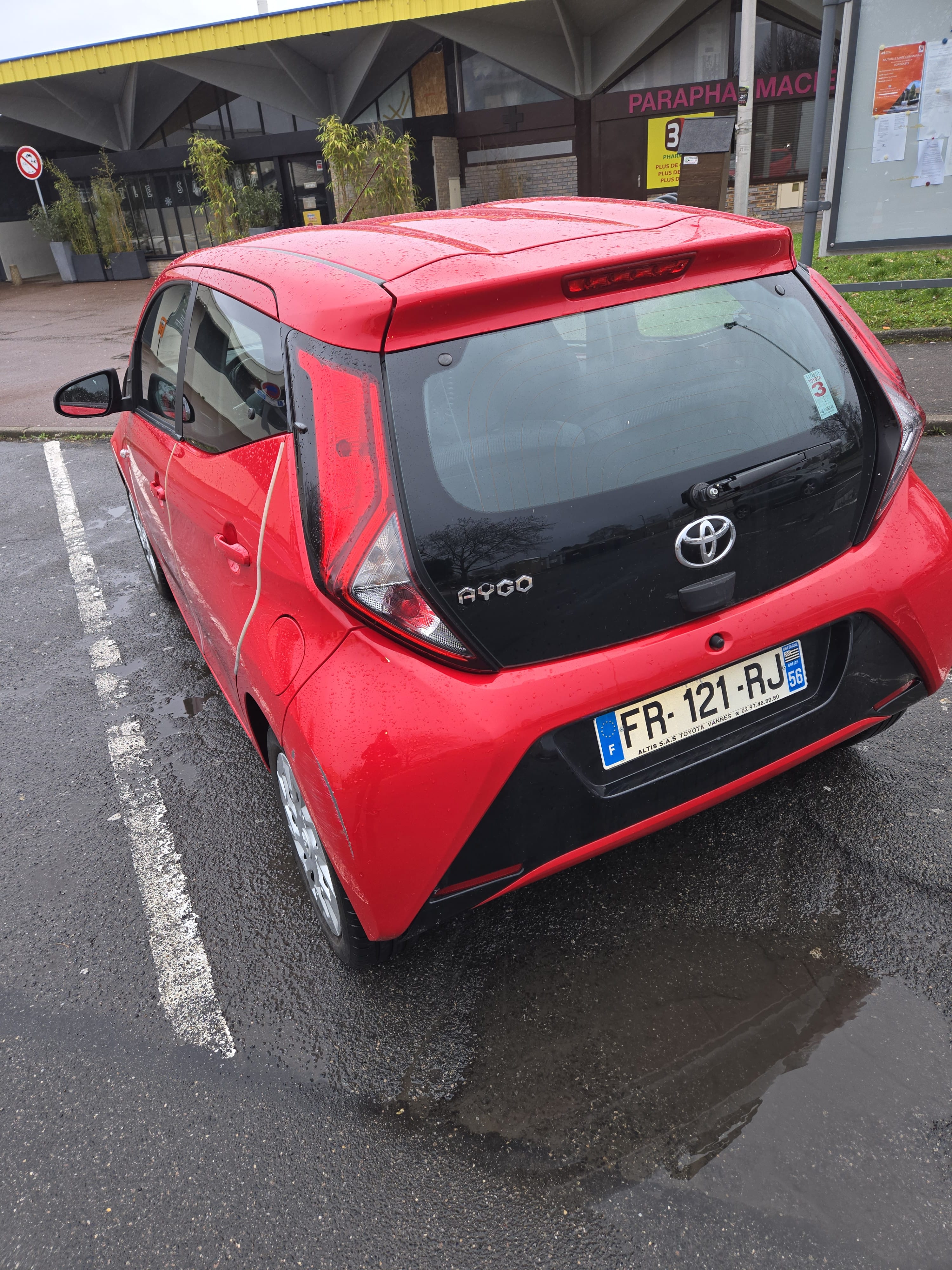Toyota Aygo avec Régulateur de vitesse