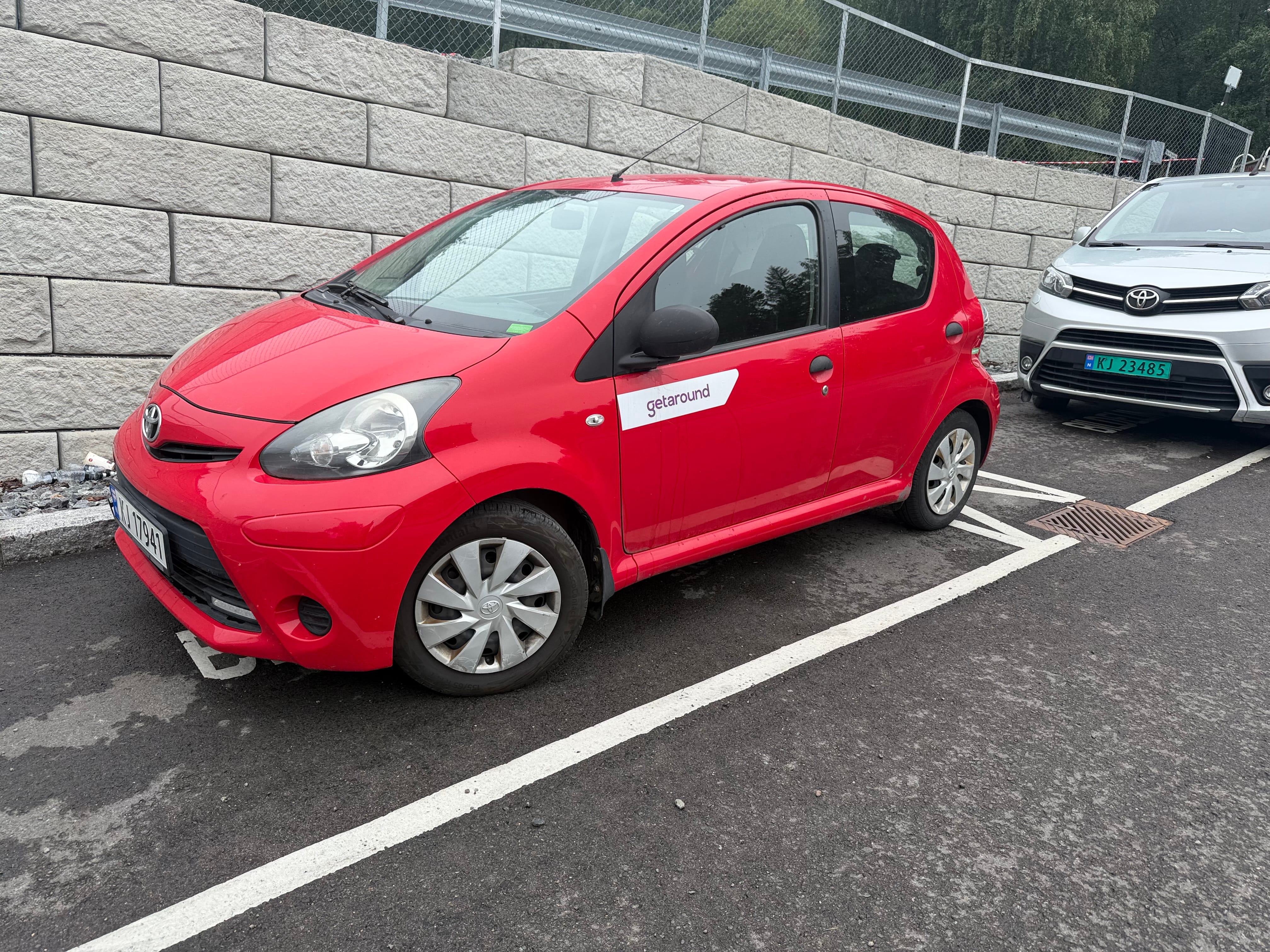 Toyota Aygo, 2013, Blyfri 95