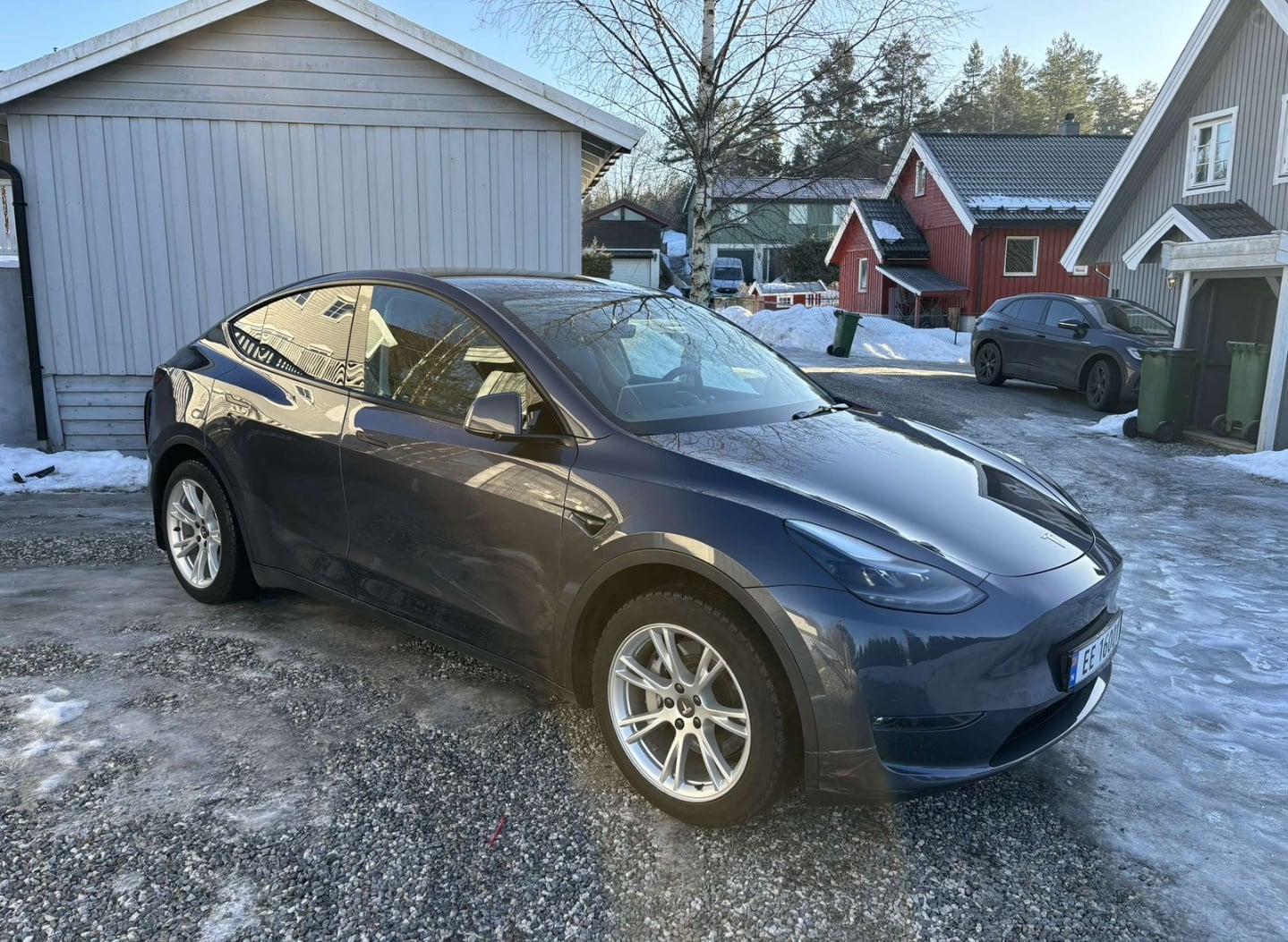 Tesla Model Y Long Range med Ryggekamera