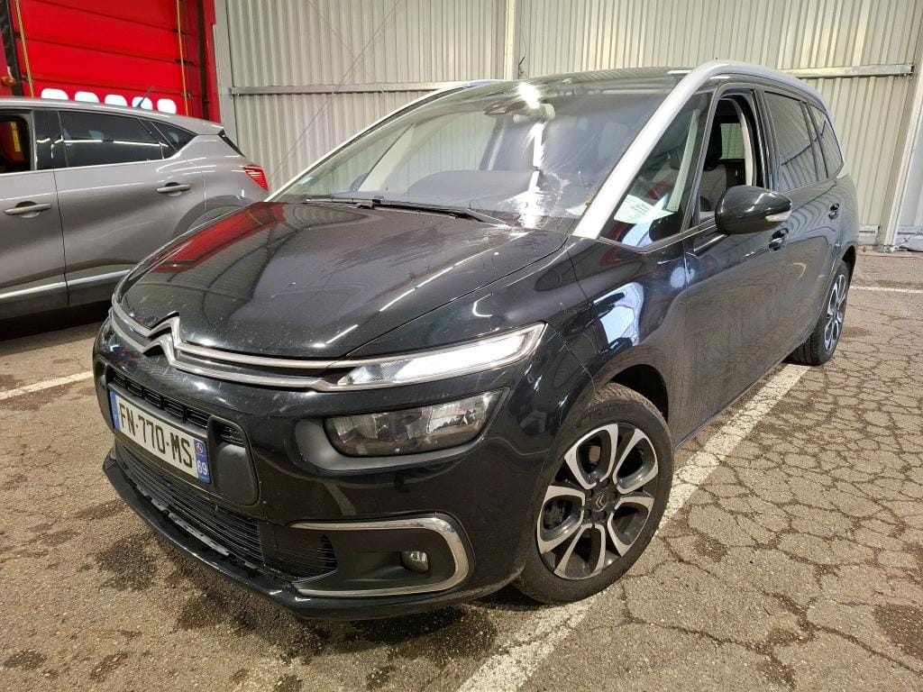 Citroen C4 Grand Spacetourer, 2020, Essence 95, automatique, 7 places
