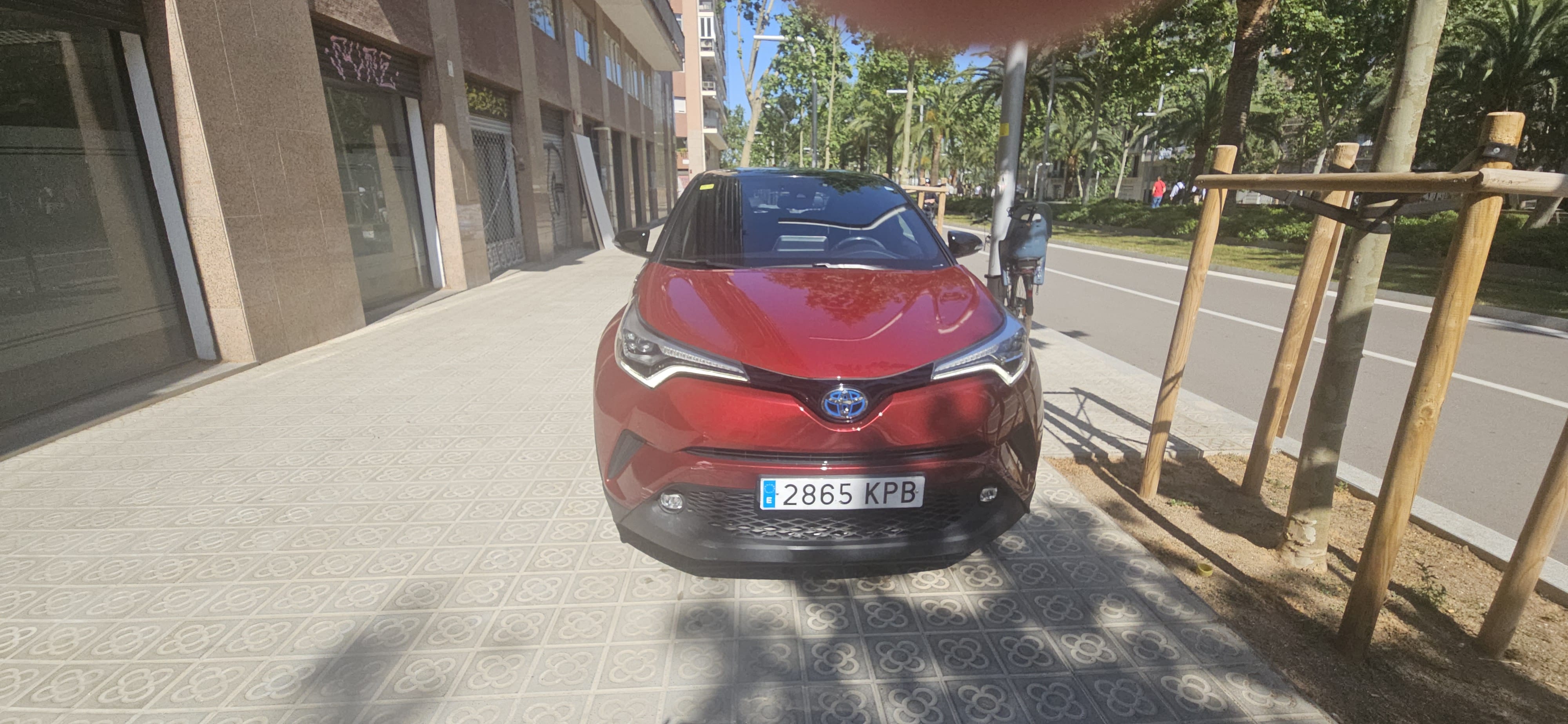 Toyota C-HR Hybrid avec Siège bébé
