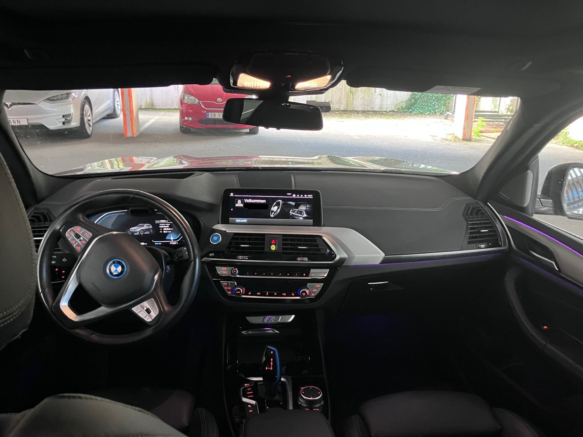 BMW ix3 med GPS