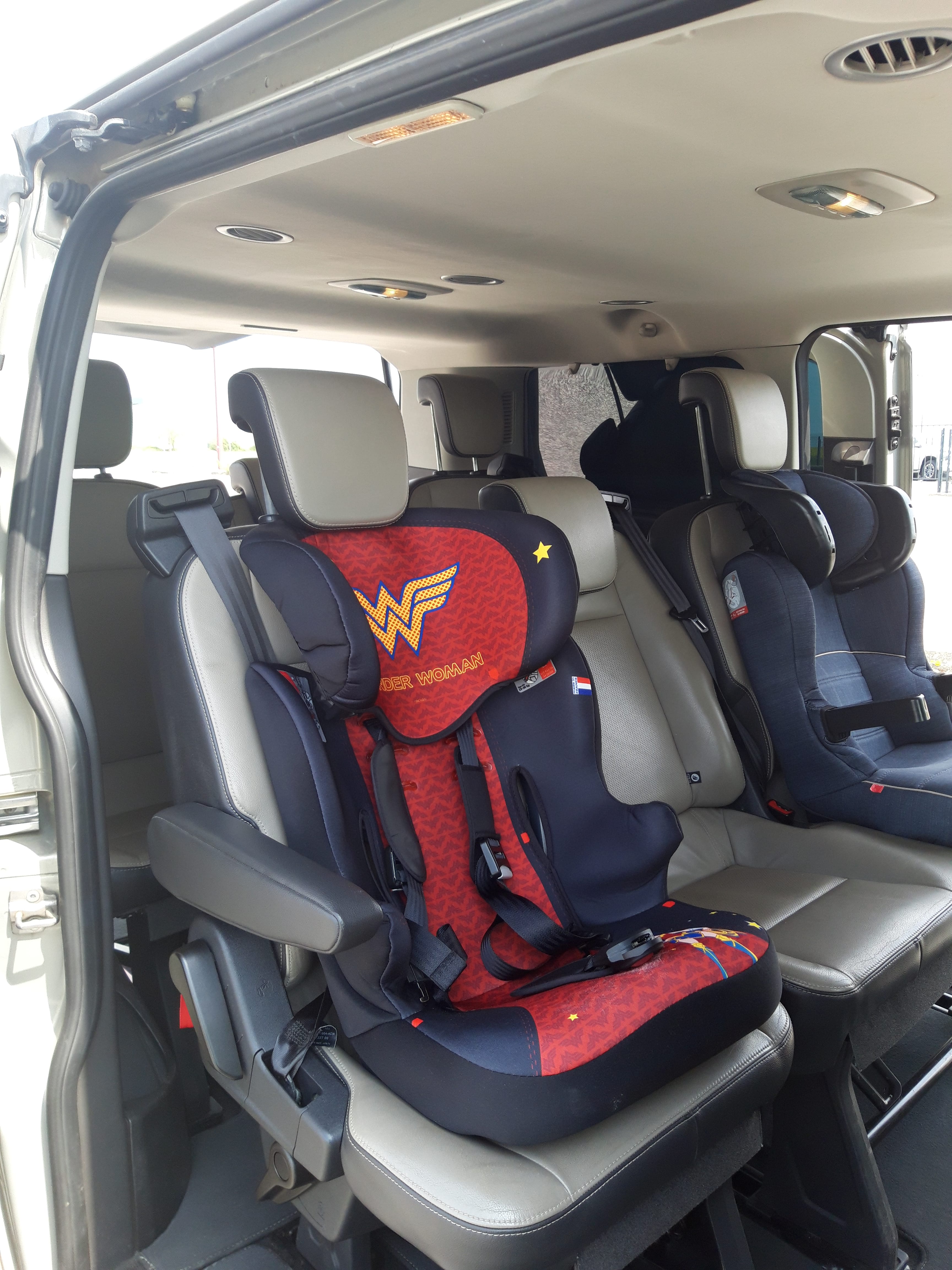 Ford Tourneo Custom avec Siège bébé