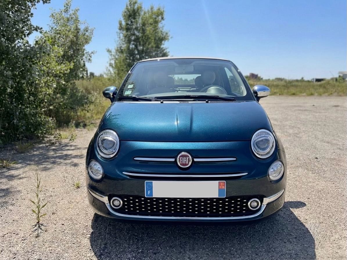 Fiat 500 C avec Autoradio
