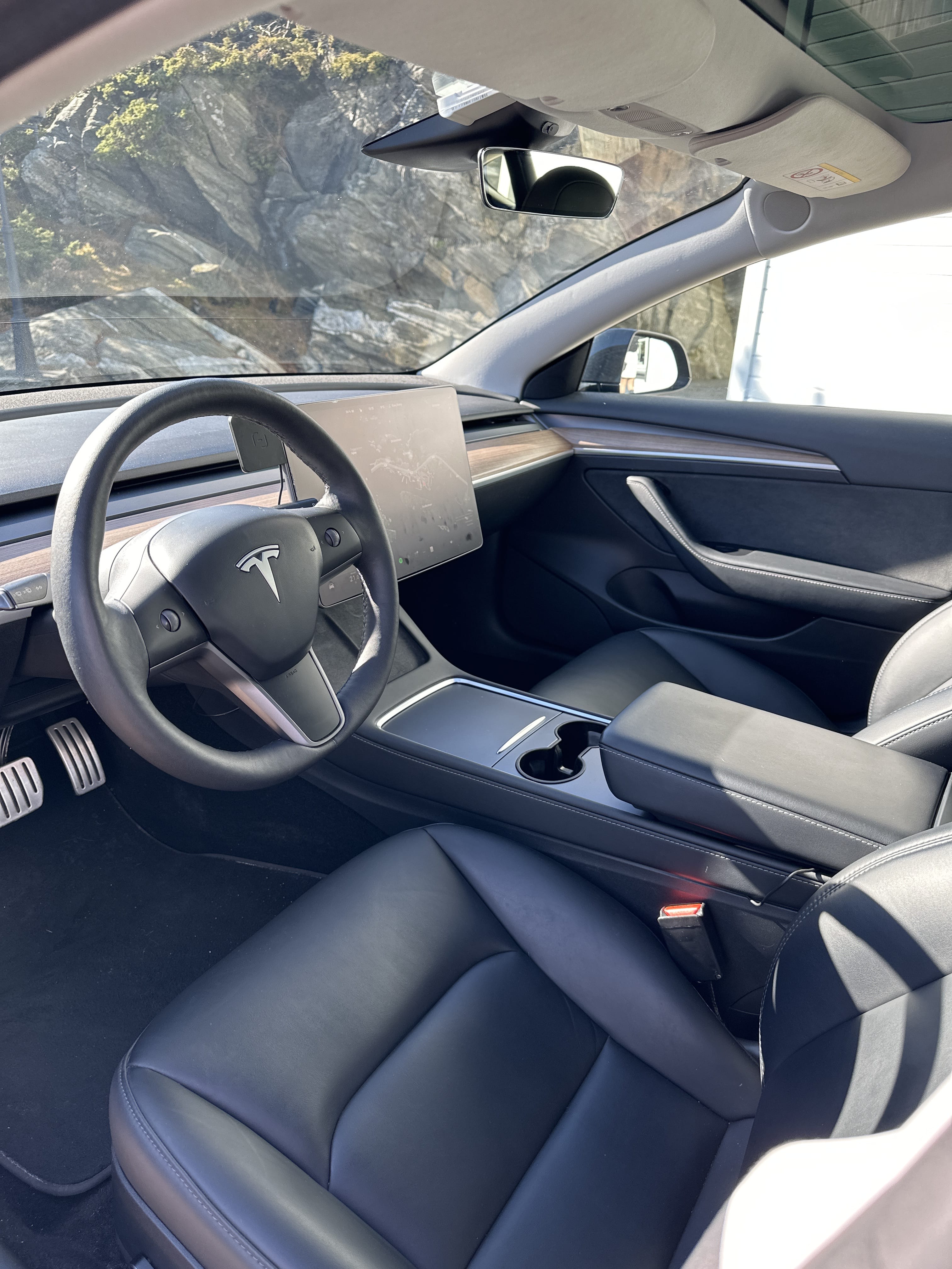 Tesla Model 3 Performance med GPS