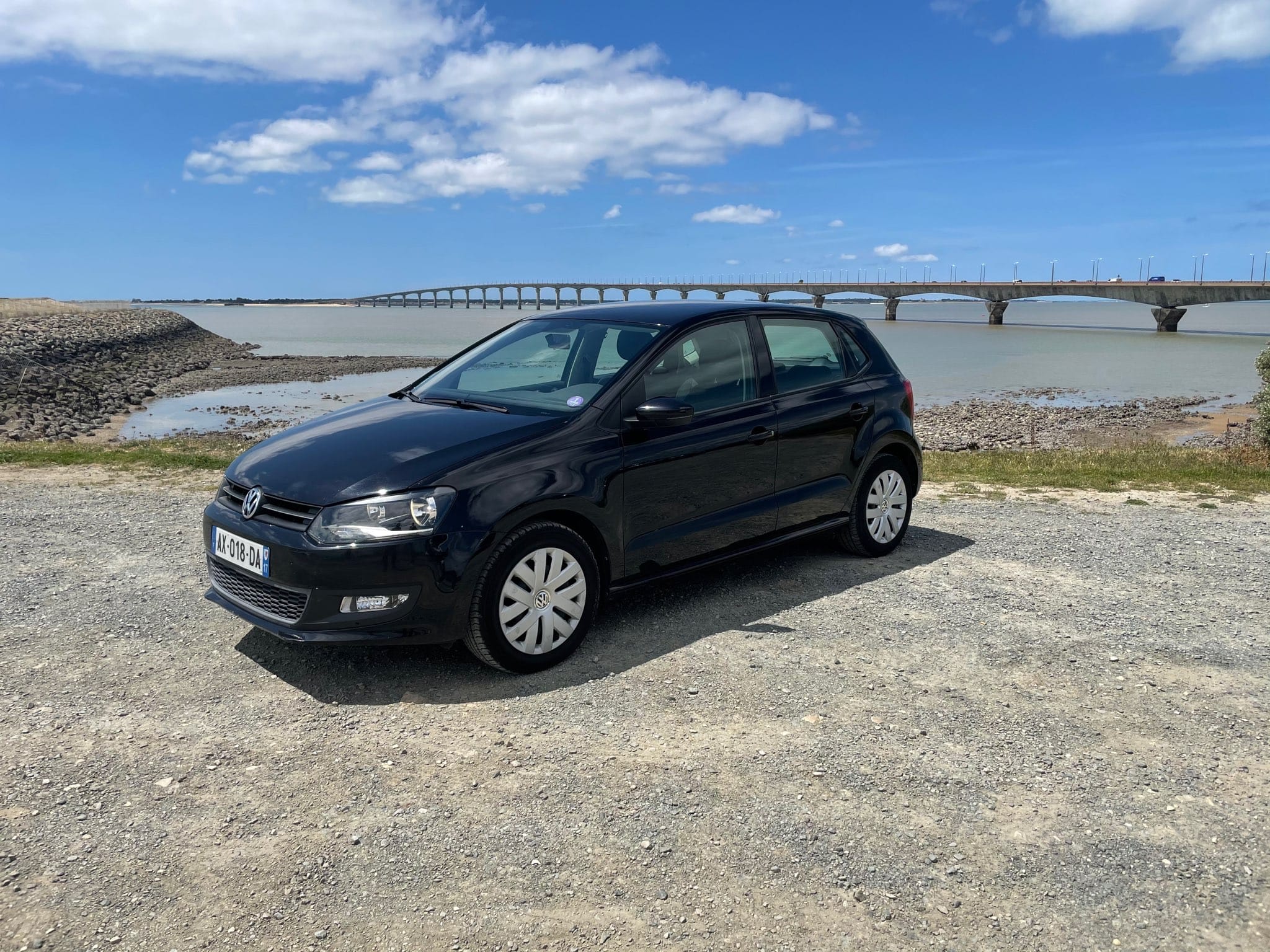 Volkswagen Polo V - Sur-équipé (+location 4 vélos max) - 1.2 - 70cv, 2010, Essence 95